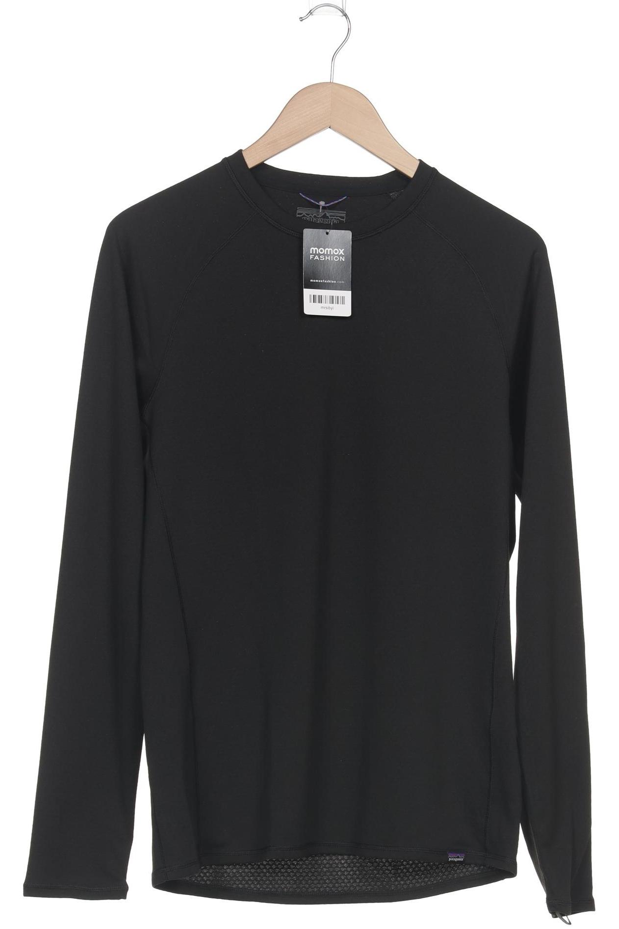 

patagonia Herren Langarmshirt, schwarz, Gr. 48