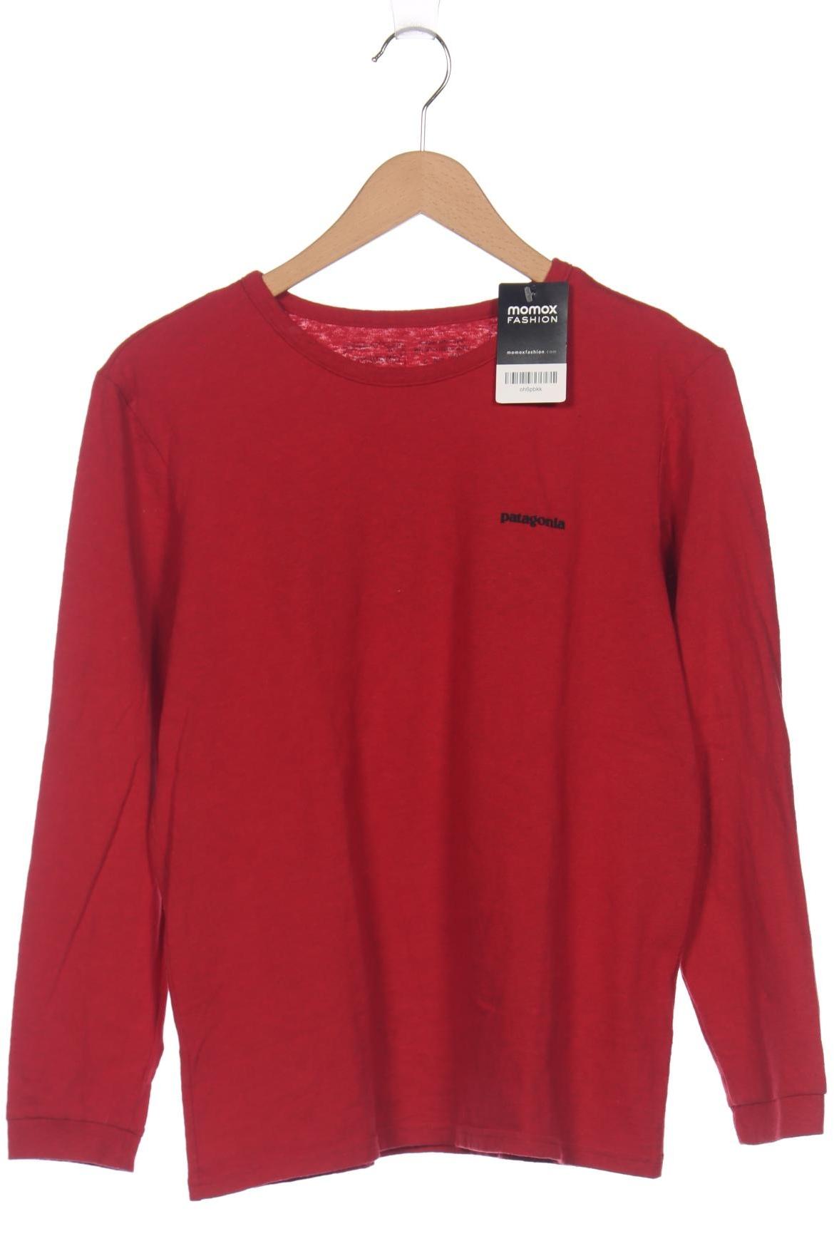 

patagonia Herren Langarmshirt, rot, Gr. 48