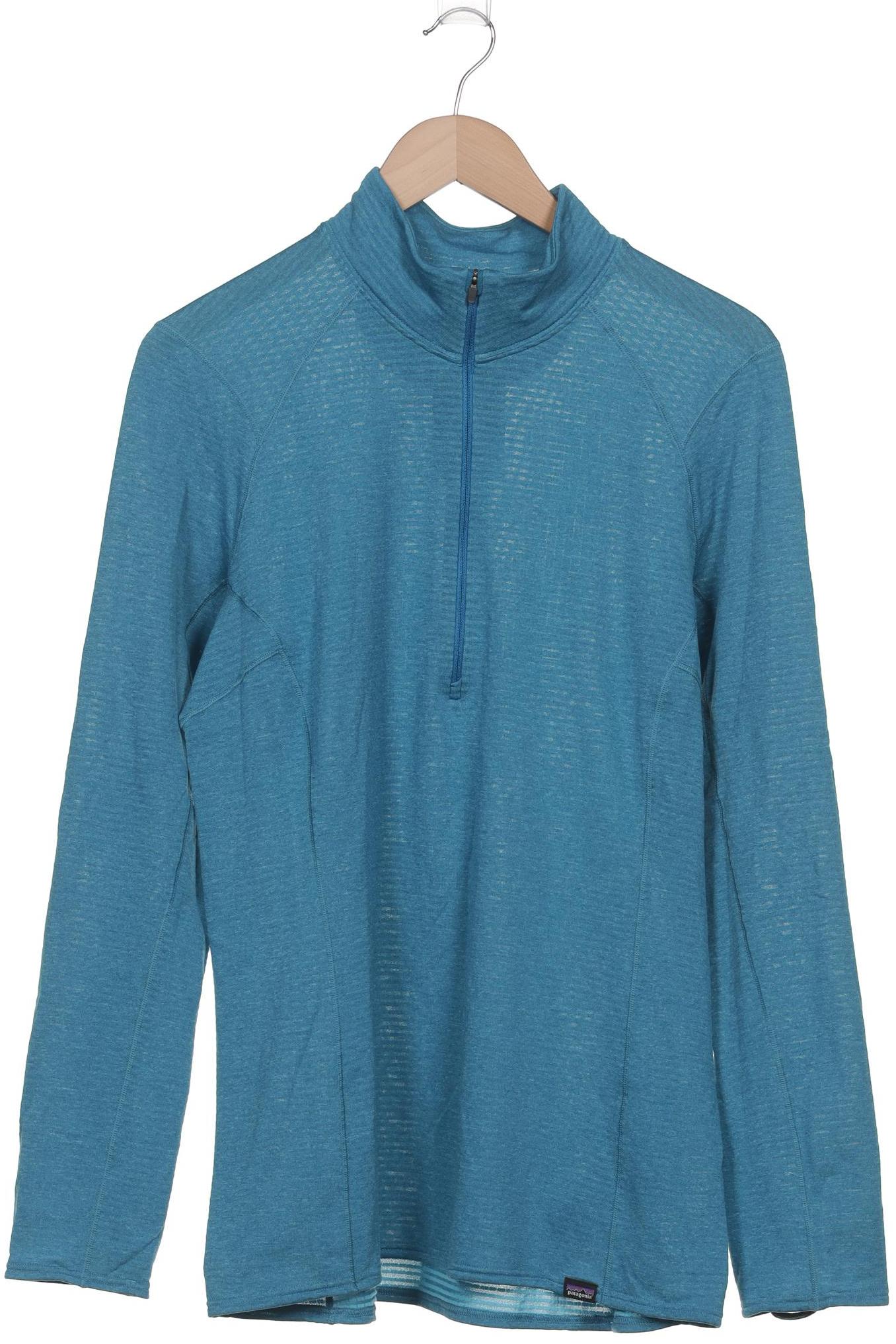 

patagonia Herren Langarmshirt, blau, Gr. 54