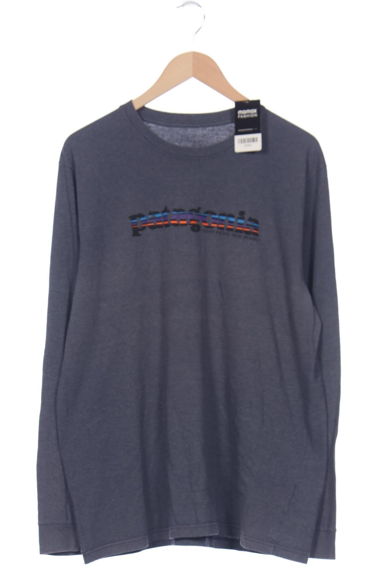 

patagonia Herren Langarmshirt, marineblau, Gr. 54