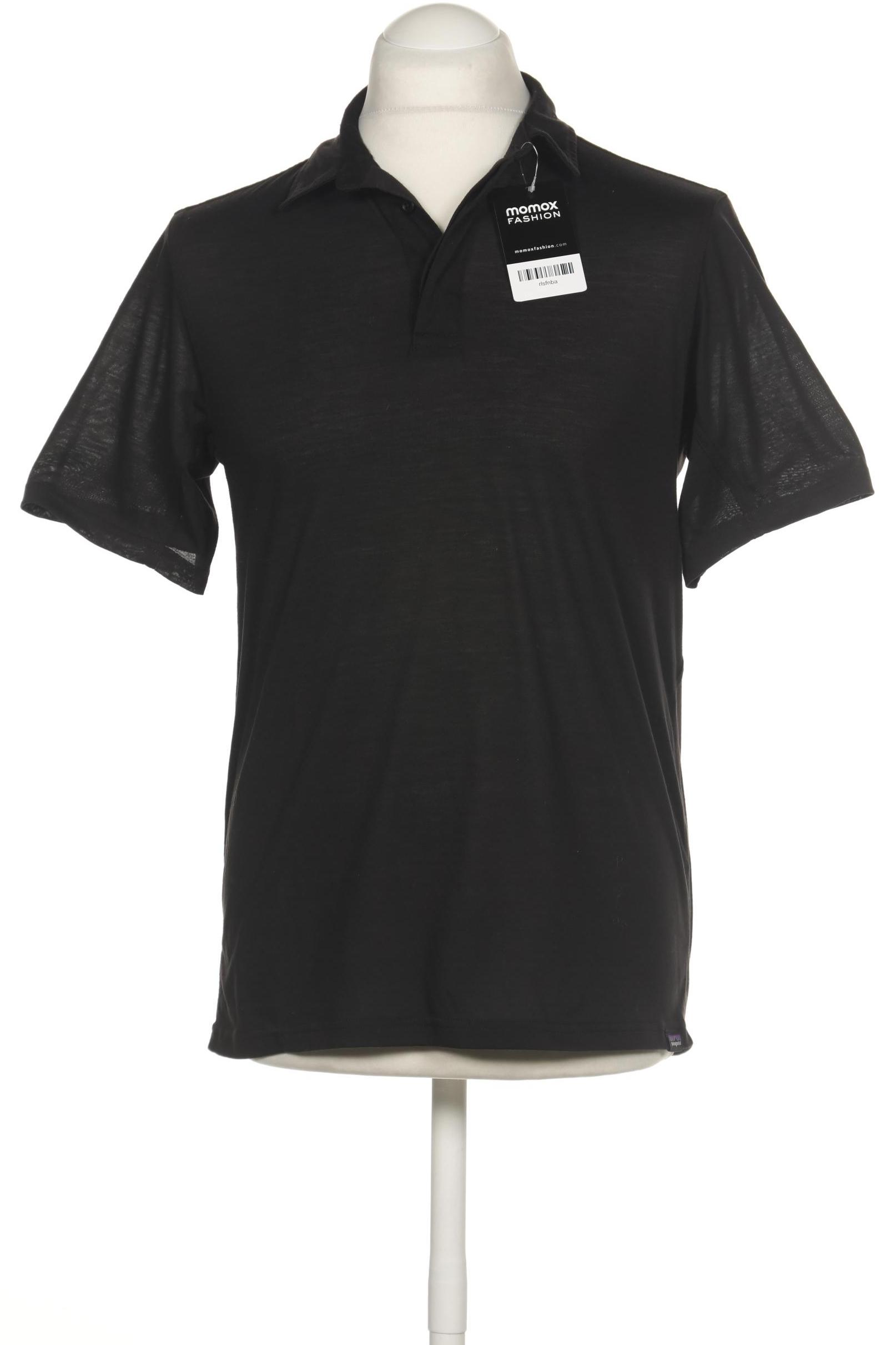 

patagonia Herren Poloshirt, schwarz, Gr. 48