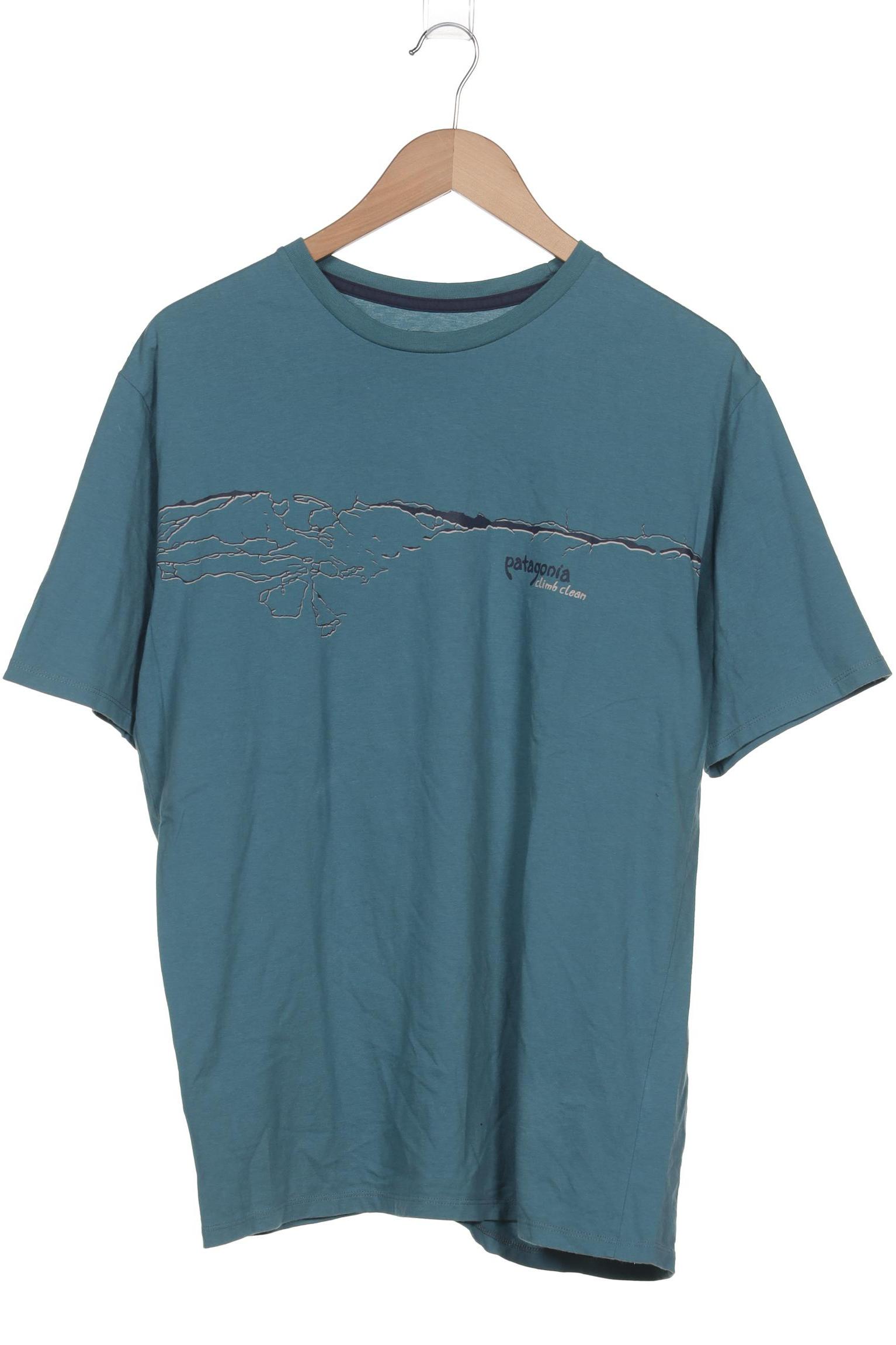 

patagonia Herren T-Shirt, türkis, Gr. 48