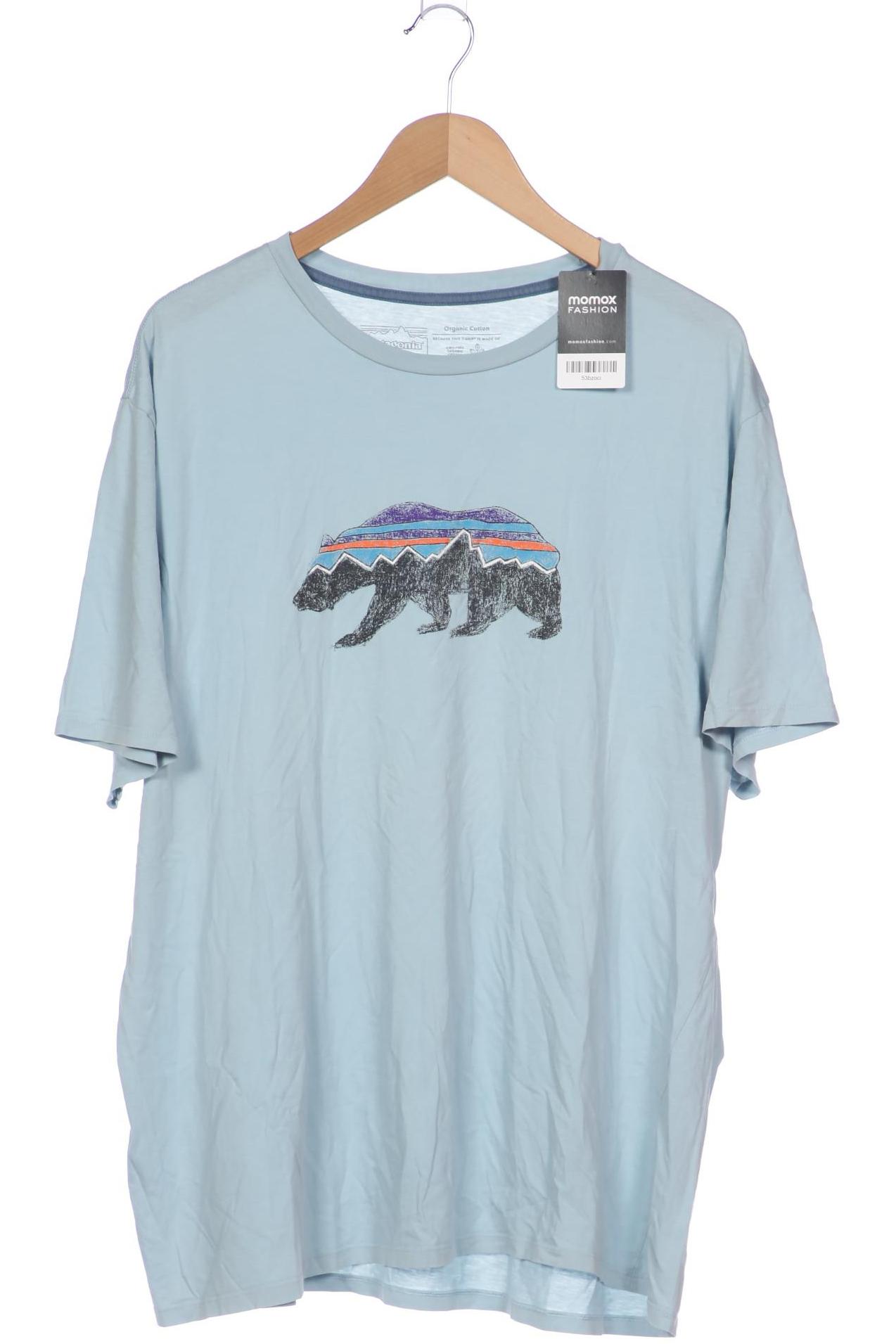 

patagonia Herren T-Shirt, hellblau, Gr. 56