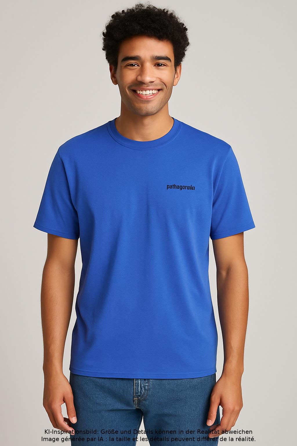 

patagonia Herren T-Shirt, blau, Gr. 48