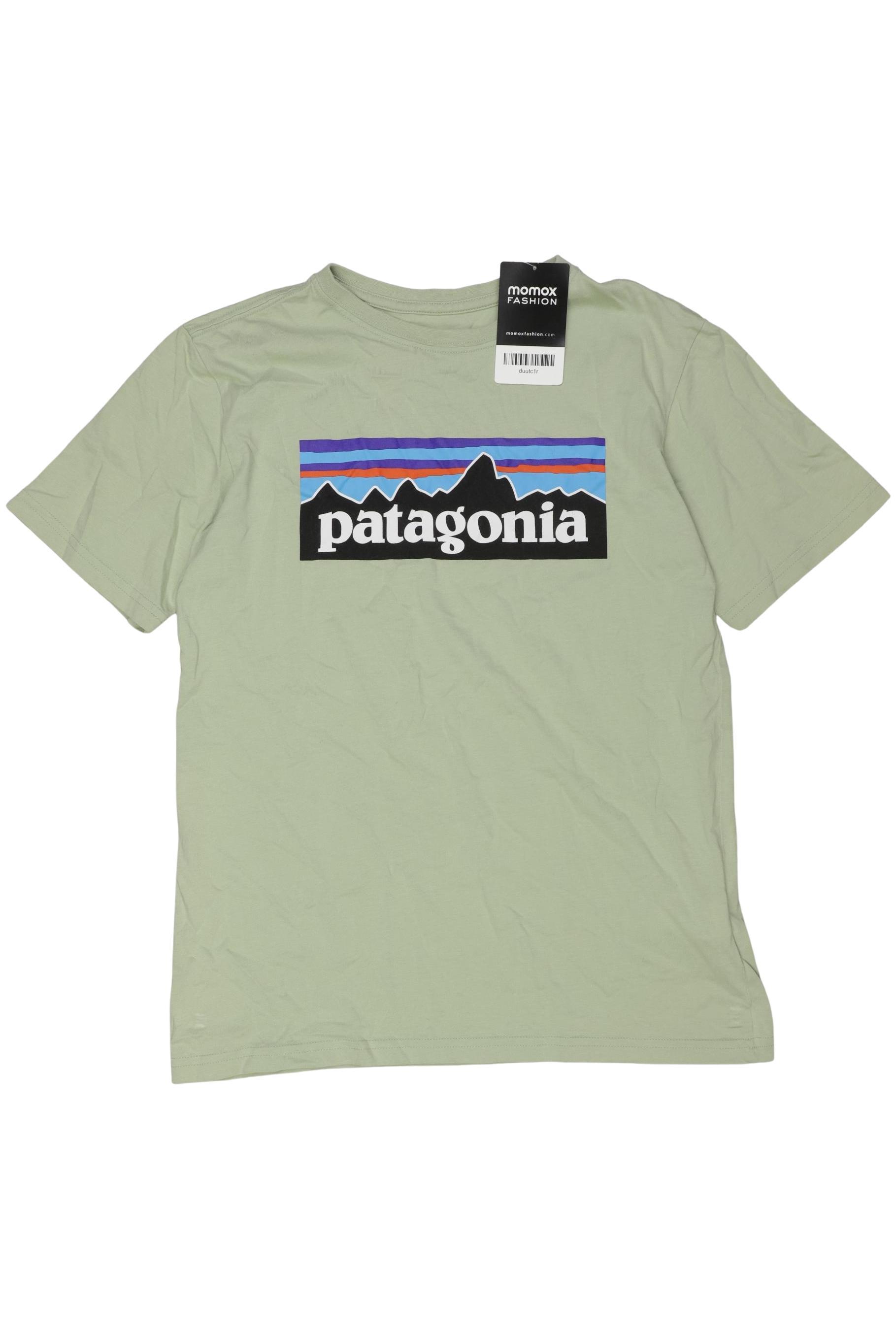 

patagonia Jungen T-Shirt, hellgrün, Gr. 158