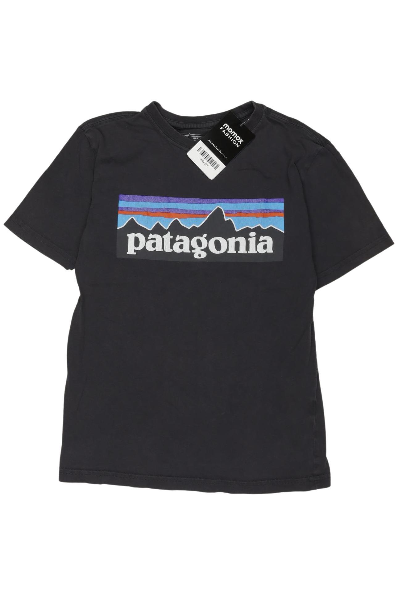 

patagonia Jungen T-Shirt, schwarz, Gr. 128
