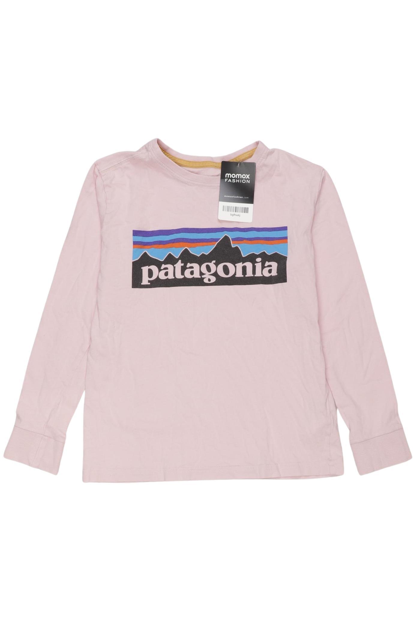 

patagonia Mädchen Langarmshirt, pink, Gr. 128