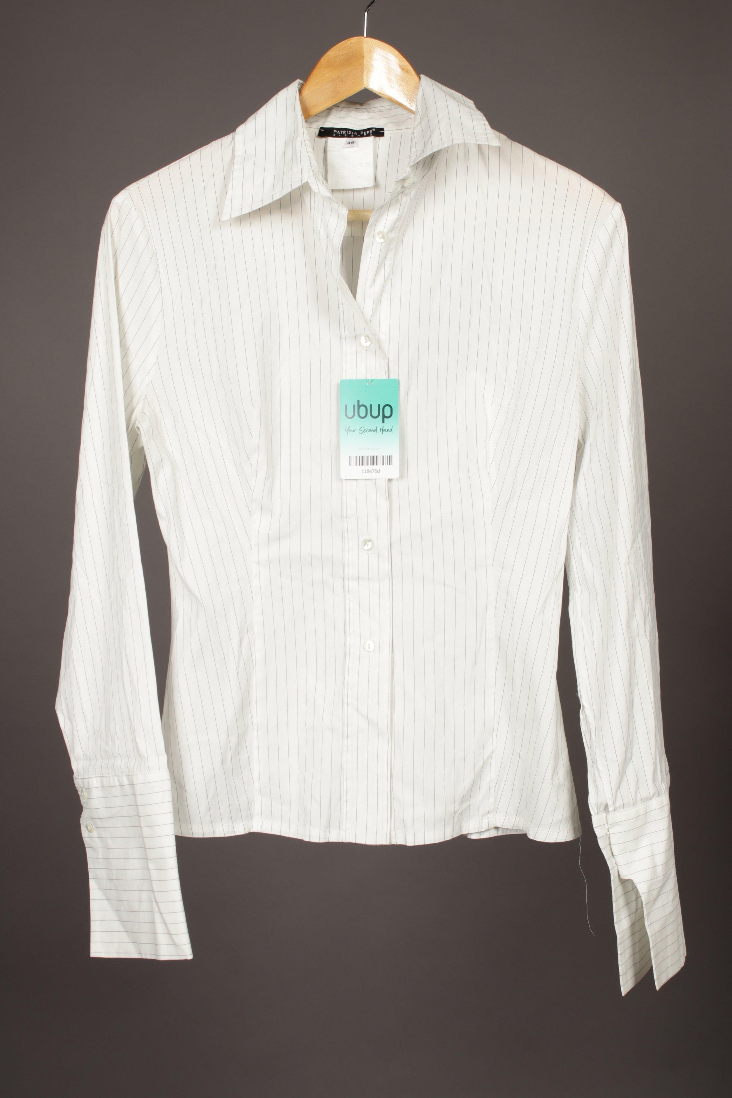 

Patrizia Pepe Damen Bluse, weiß, Gr. 46