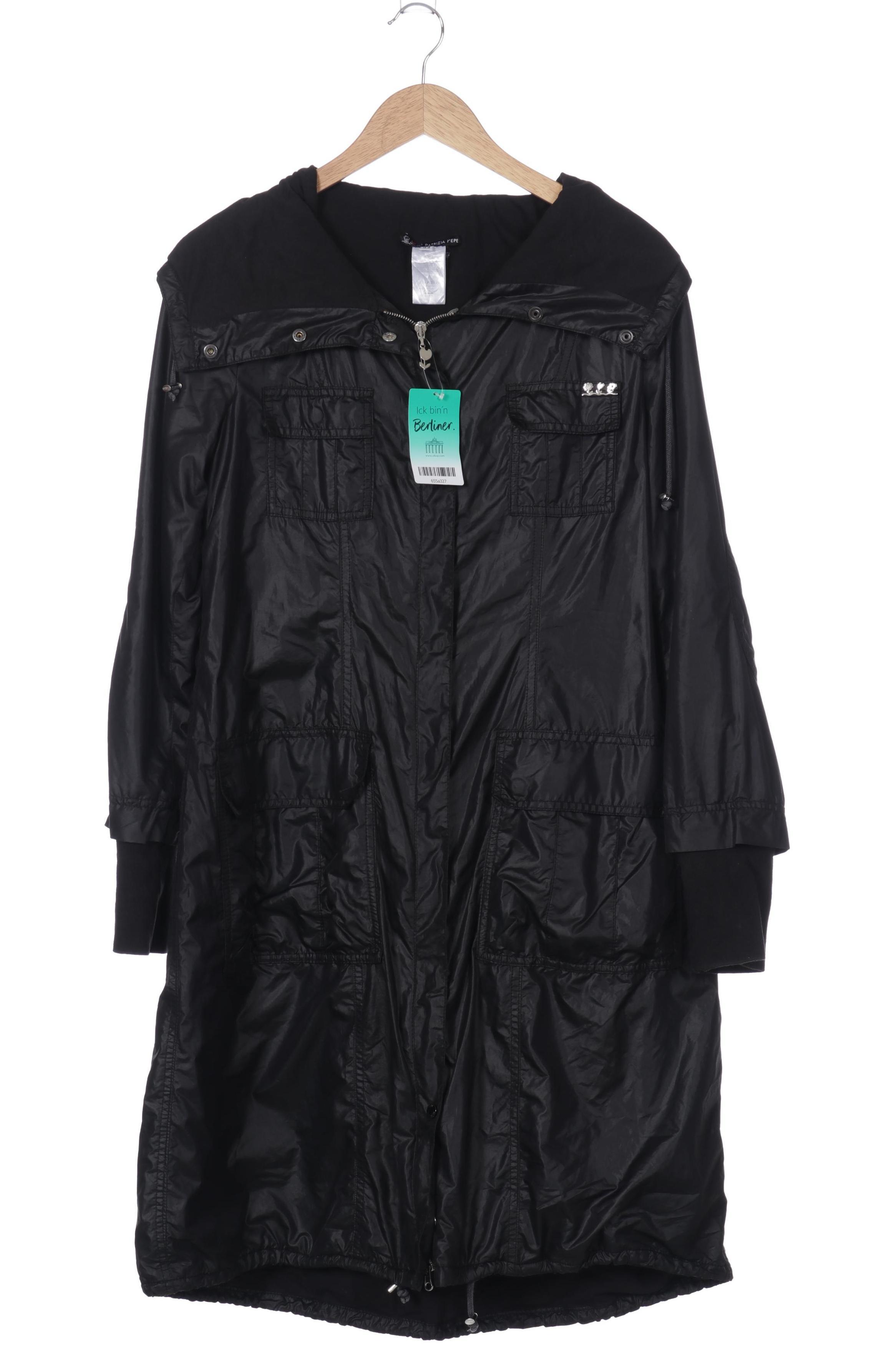 

Patrizia Pepe Damen Mantel, schwarz, Gr. 44