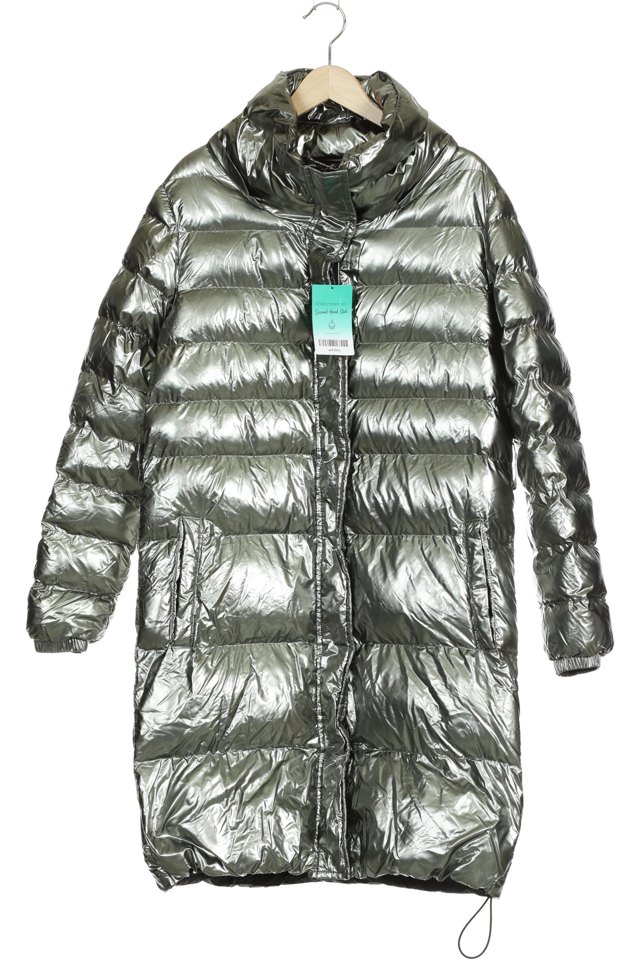 

Patrizia Pepe Damen Mantel, silber, Gr. 38