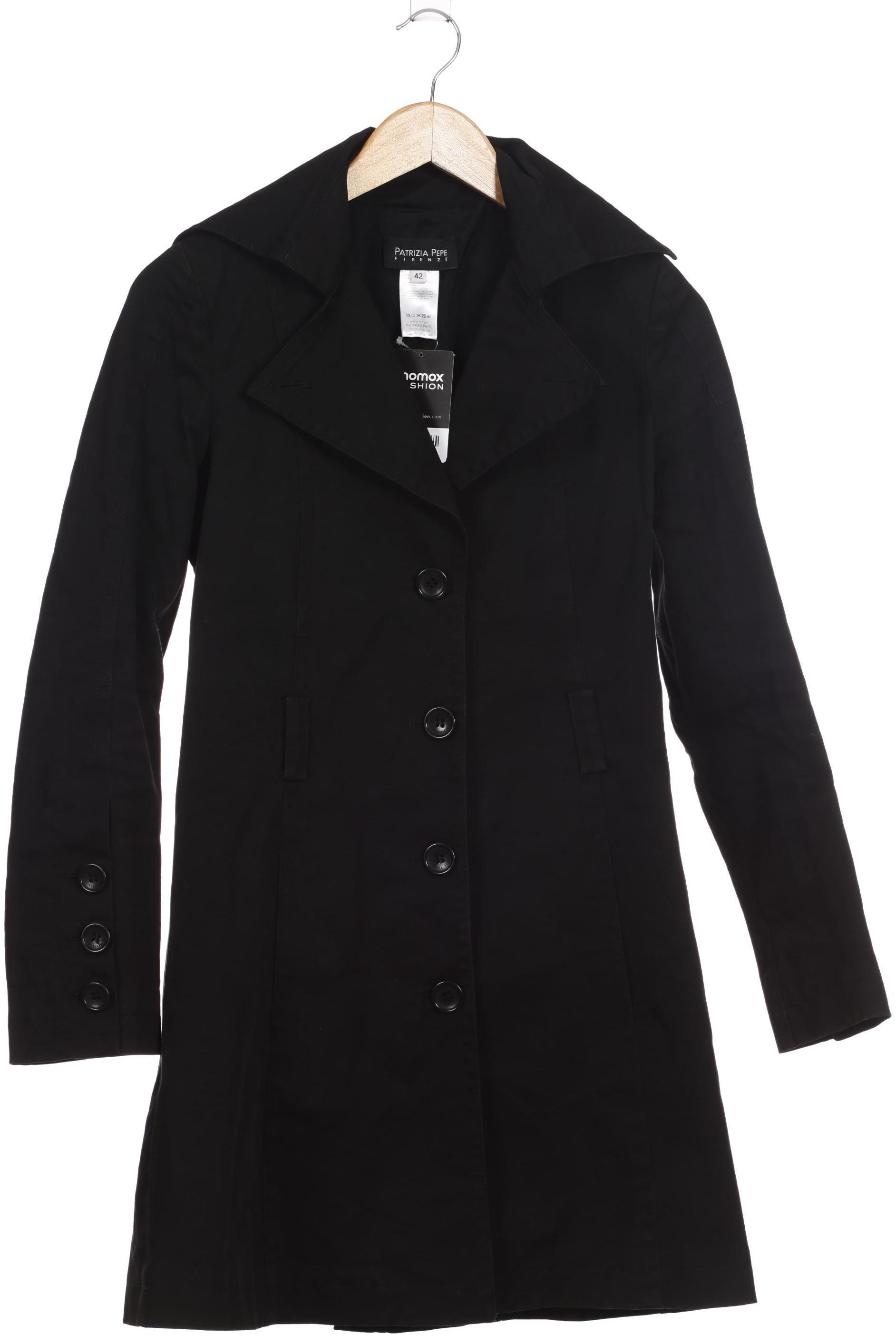 

Patrizia Pepe Damen Mantel, schwarz, Gr. 42