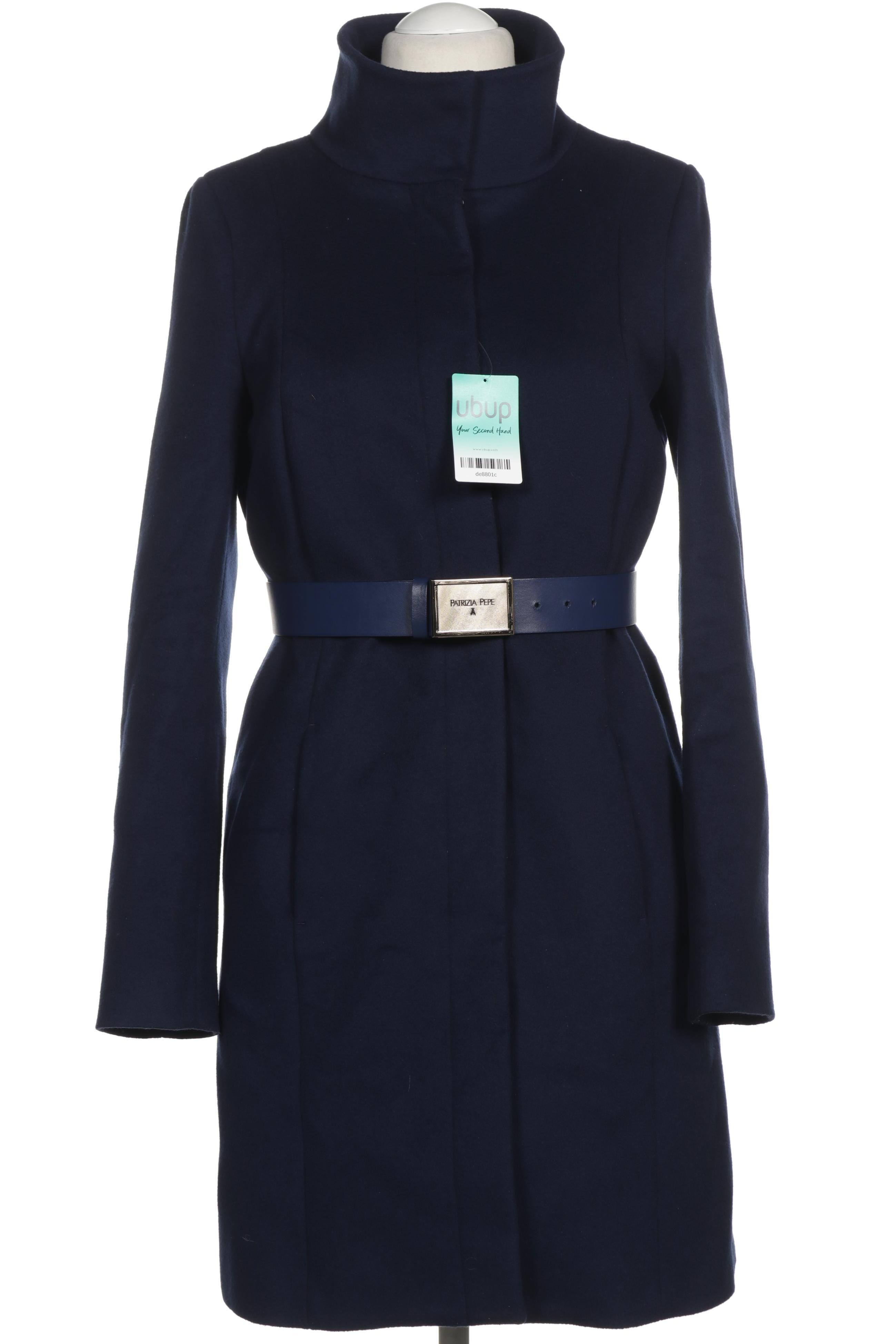 

Patrizia Pepe Damen Mantel, blau, Gr.