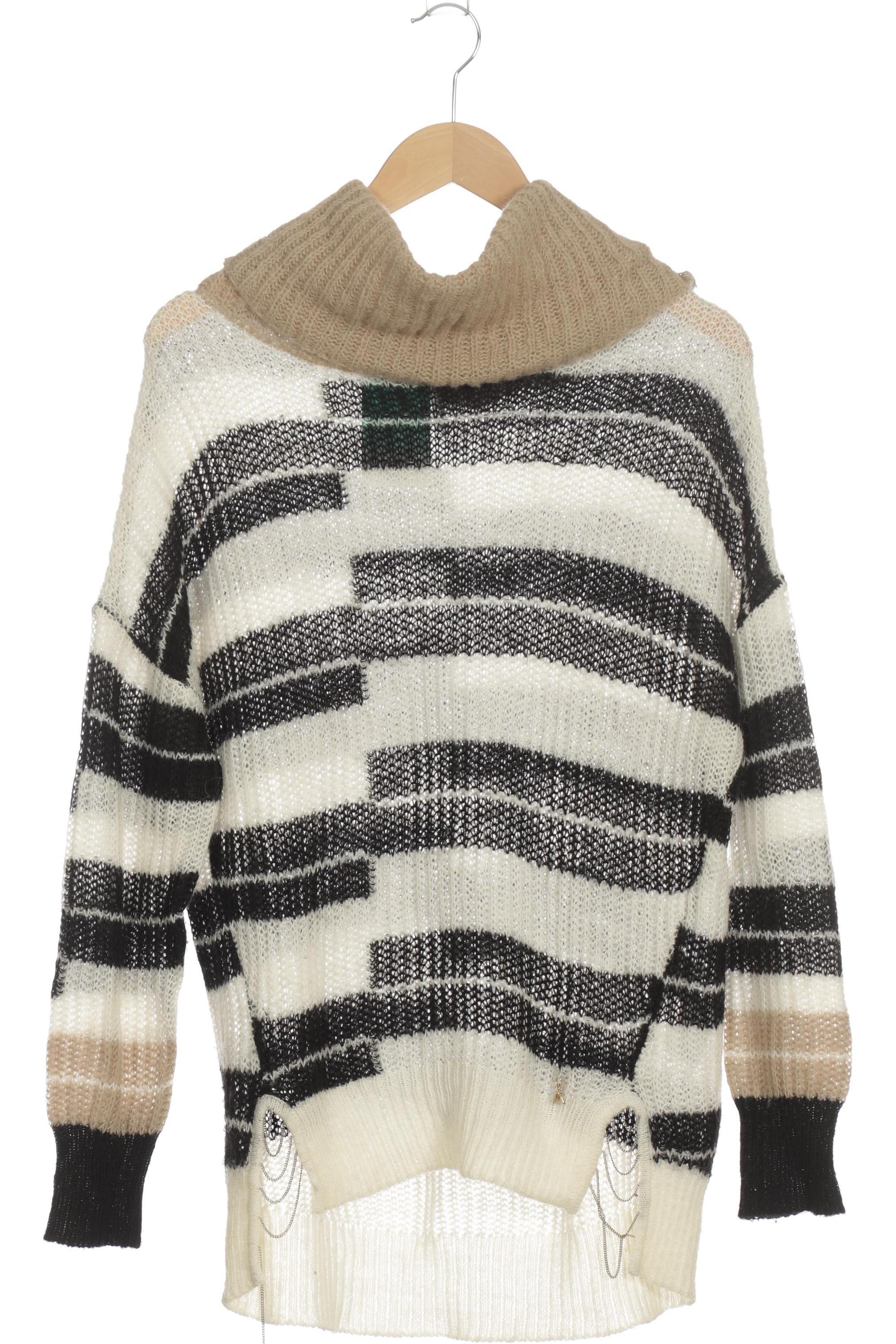 

Patrizia Pepe Damen Pullover, weiß, Gr.