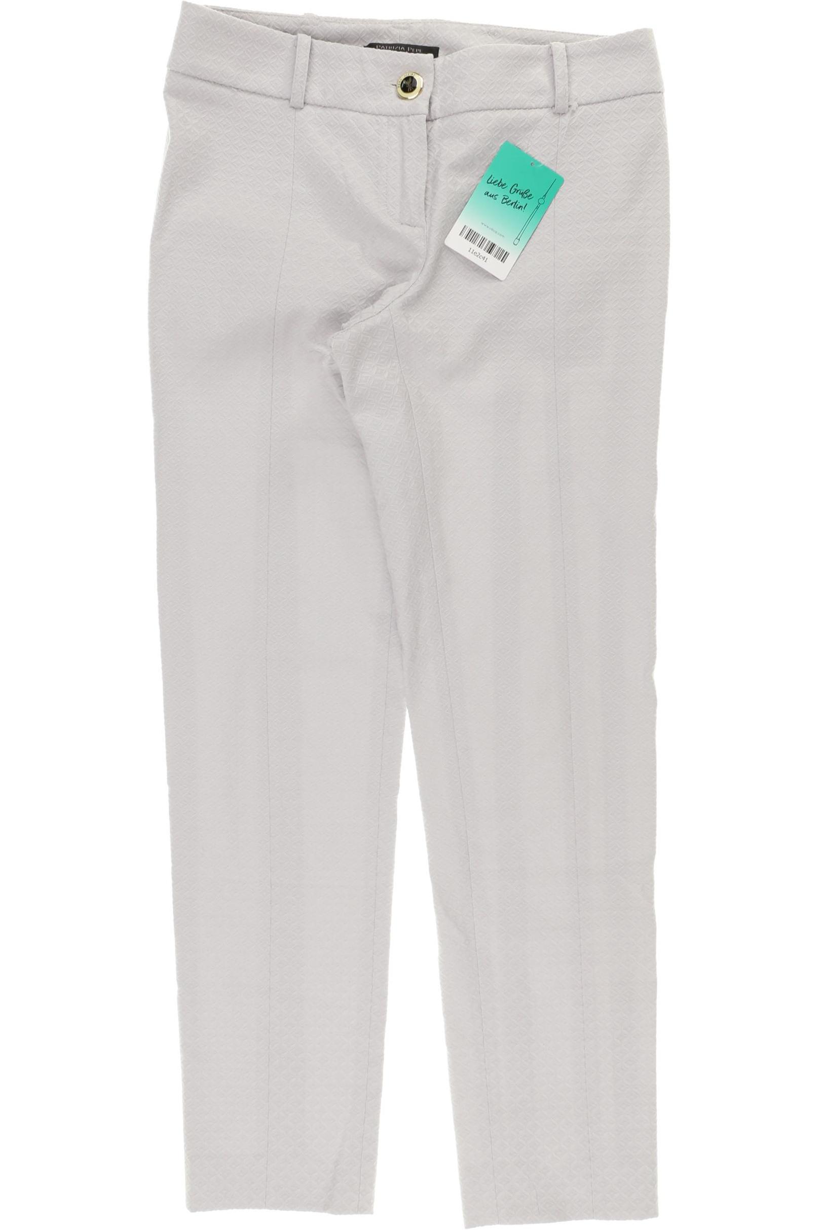 

Patrizia Pepe Damen Stoffhose, silber, Gr. 40