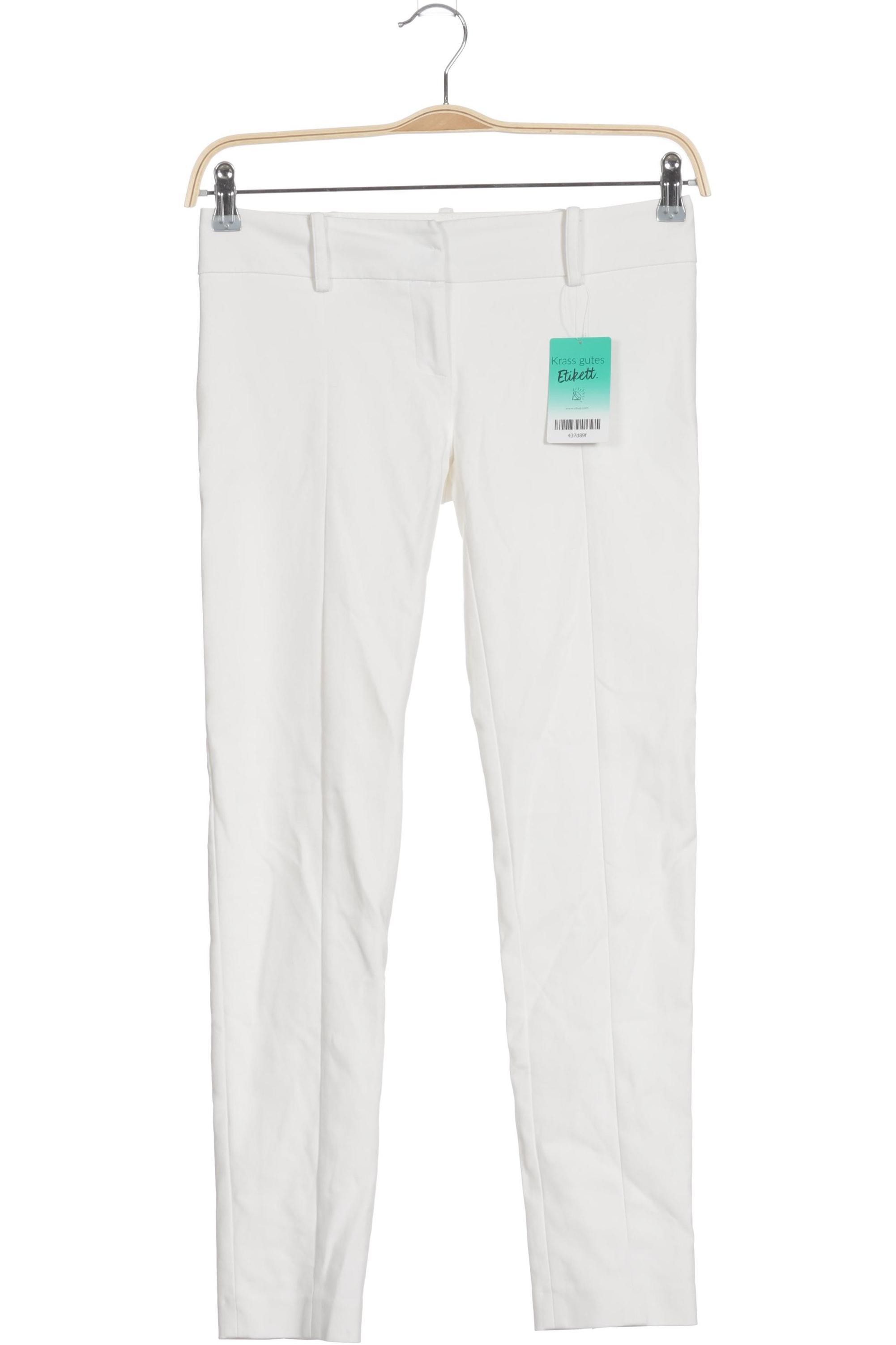 

Patrizia Pepe Damen Stoffhose, weiß, Gr. 42