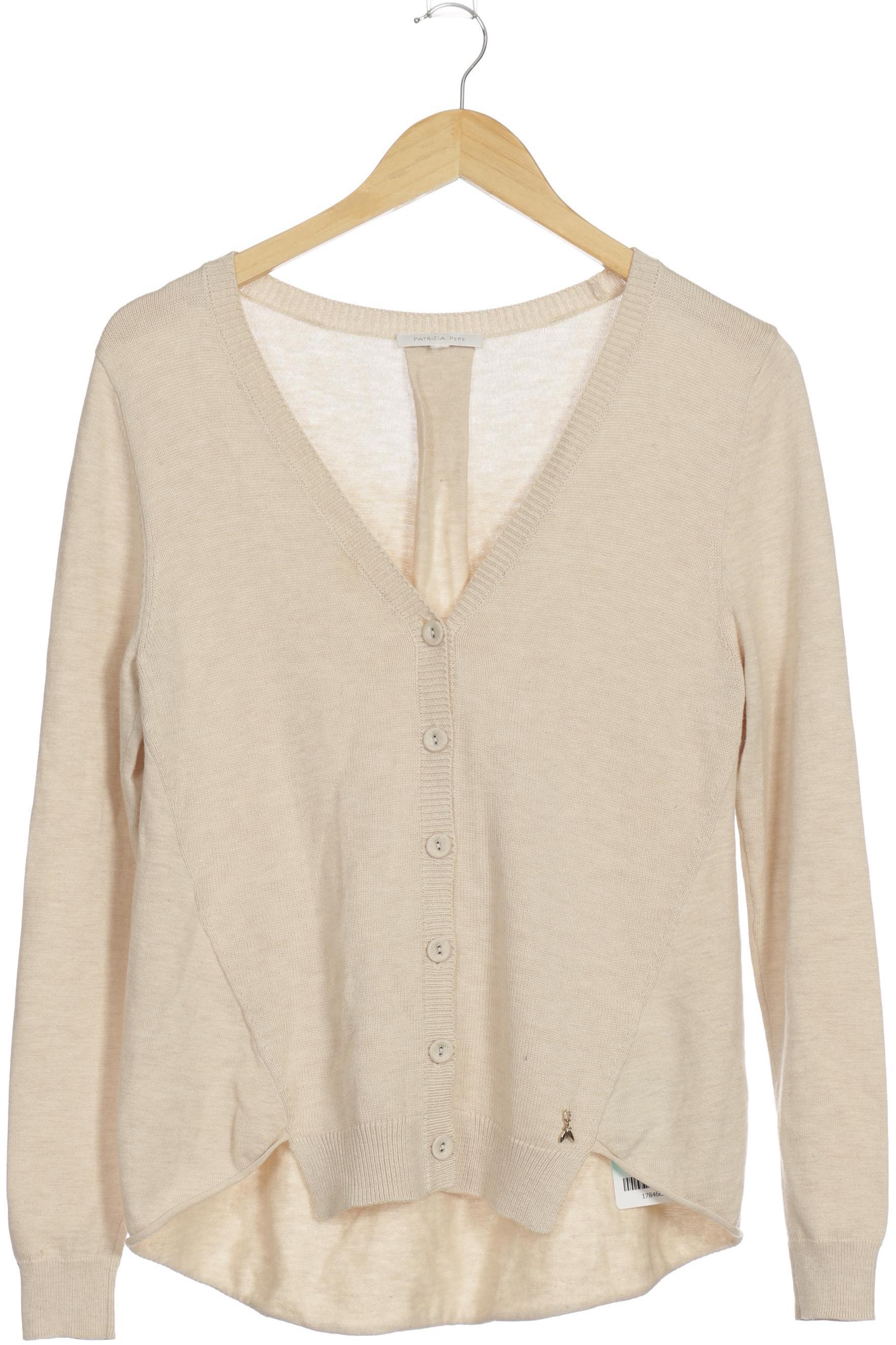 

Patrizia Pepe Damen Strickjacke, beige, Gr.