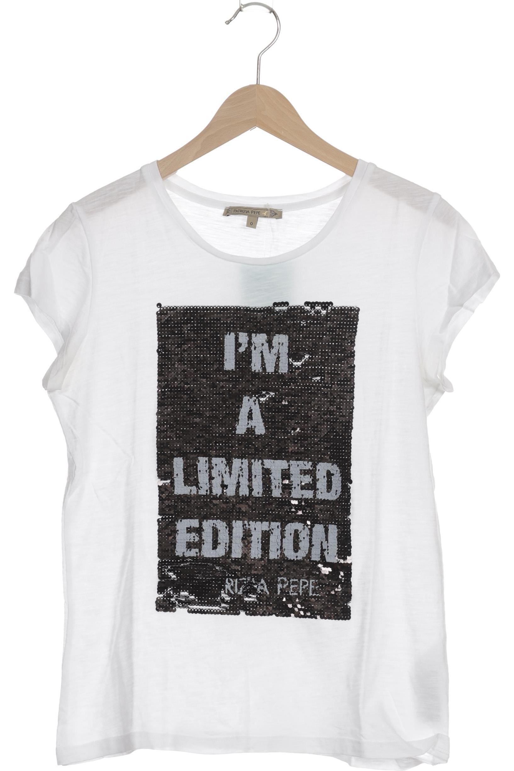 

Patrizia Pepe Damen T-Shirt, weiß, Gr.