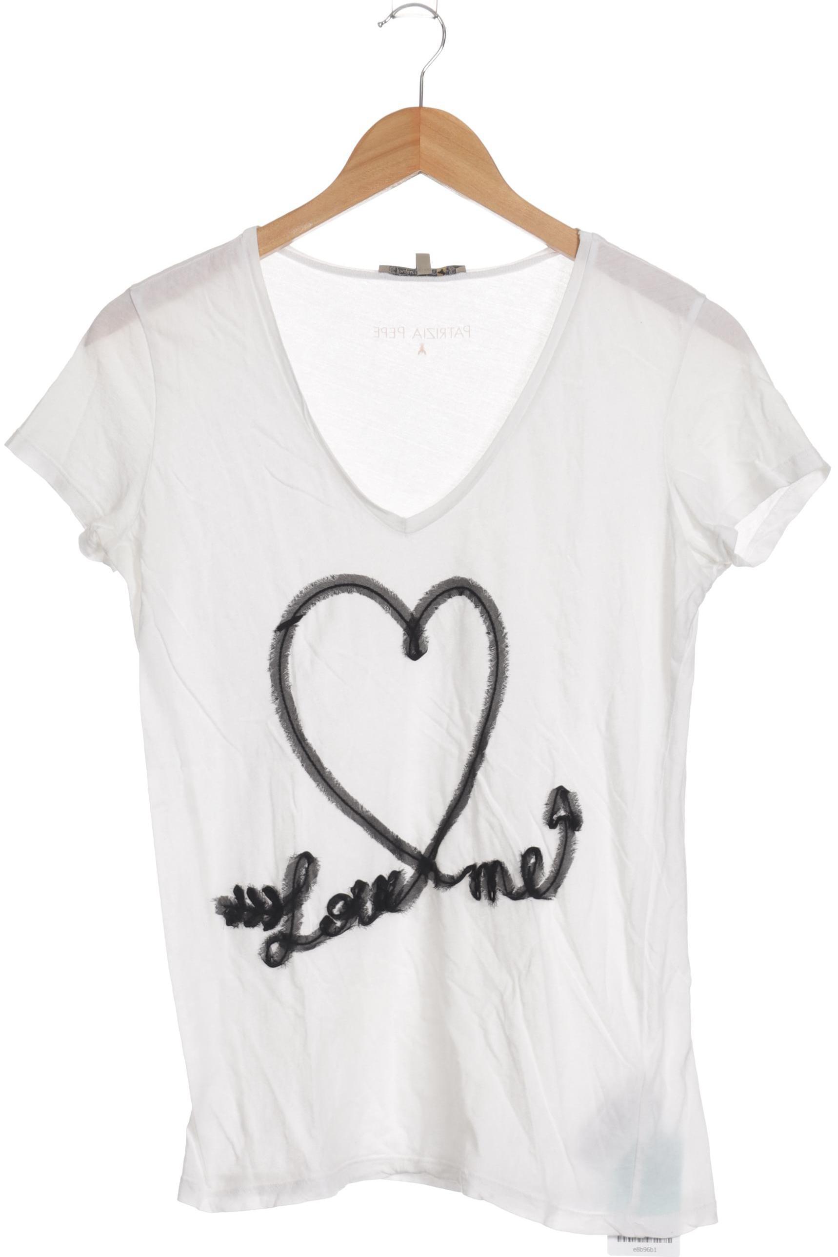 

Patrizia Pepe Damen T-Shirt, weiß, Gr.