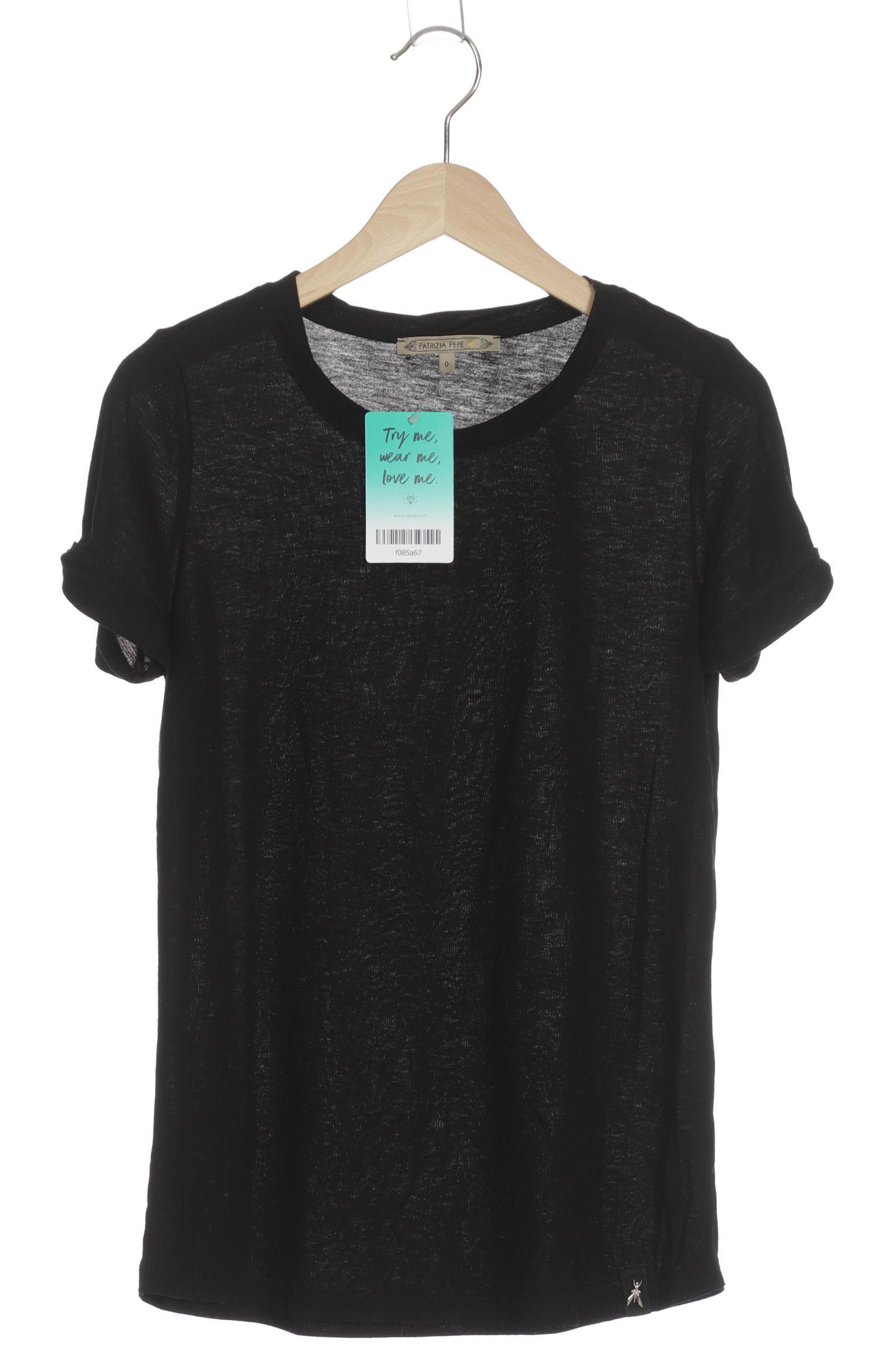 

Patrizia Pepe Damen T-Shirt, schwarz, Gr.