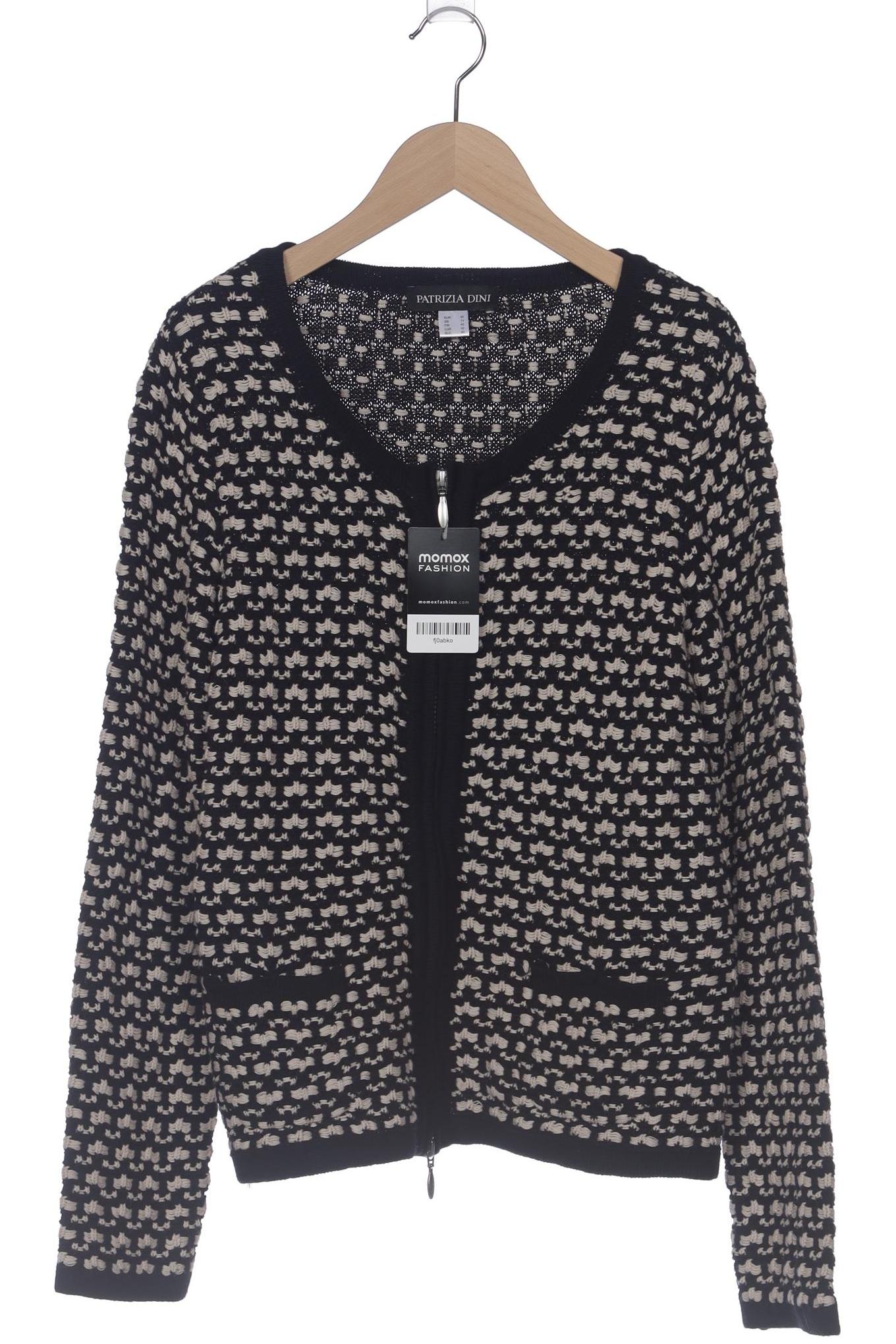 

Patrizia Dini by heine Damen Strickjacke, schwarz, Gr. 40