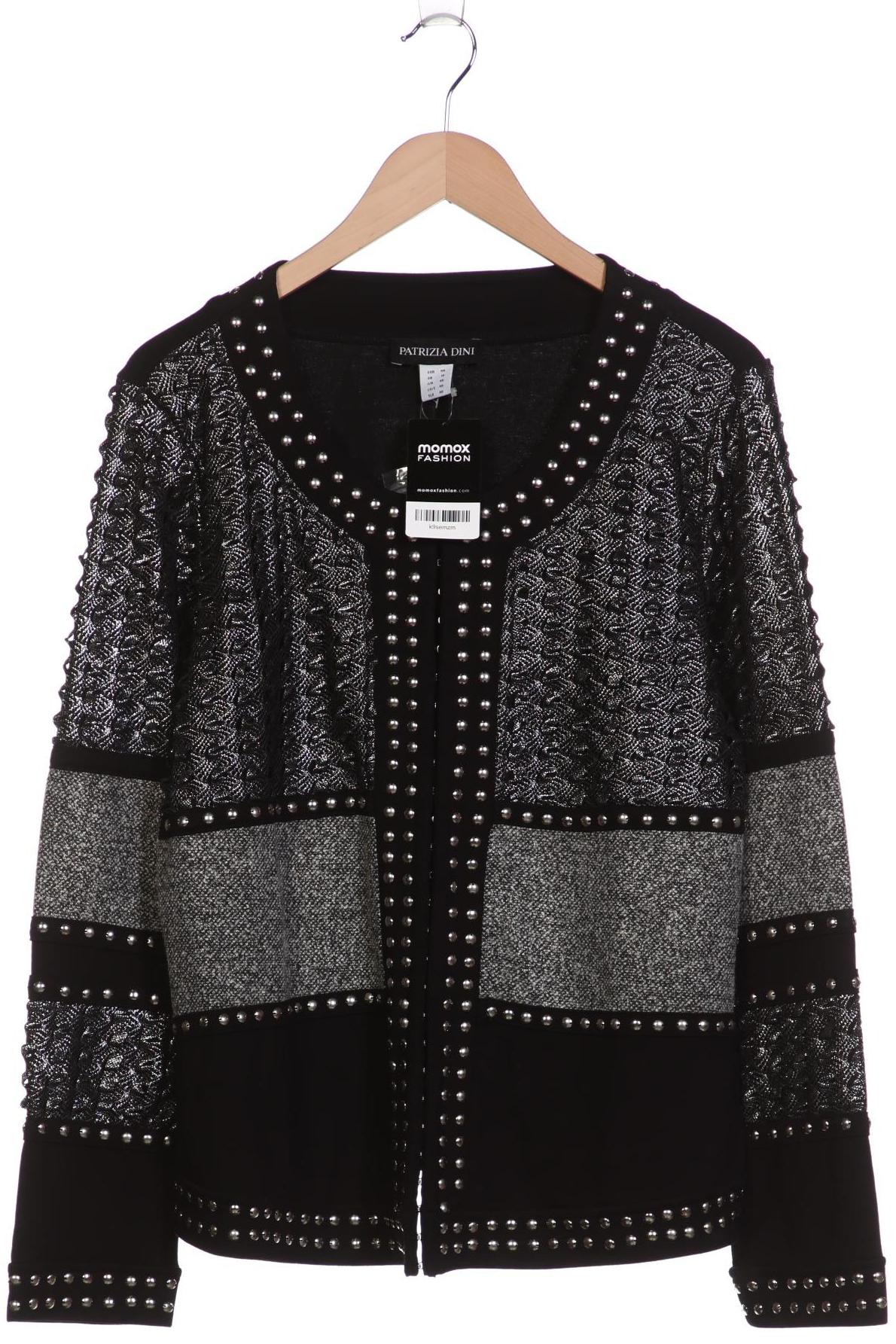 

Patrizia Dini by heine Damen Strickjacke, schwarz, Gr. 44