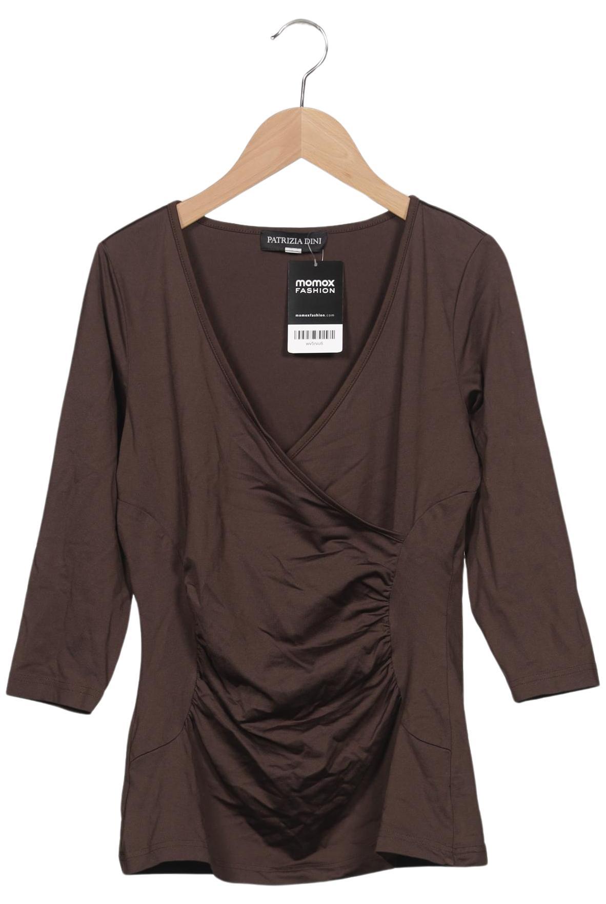 

Patrizia Dini by heine Damen Langarmshirt, braun, Gr. 36