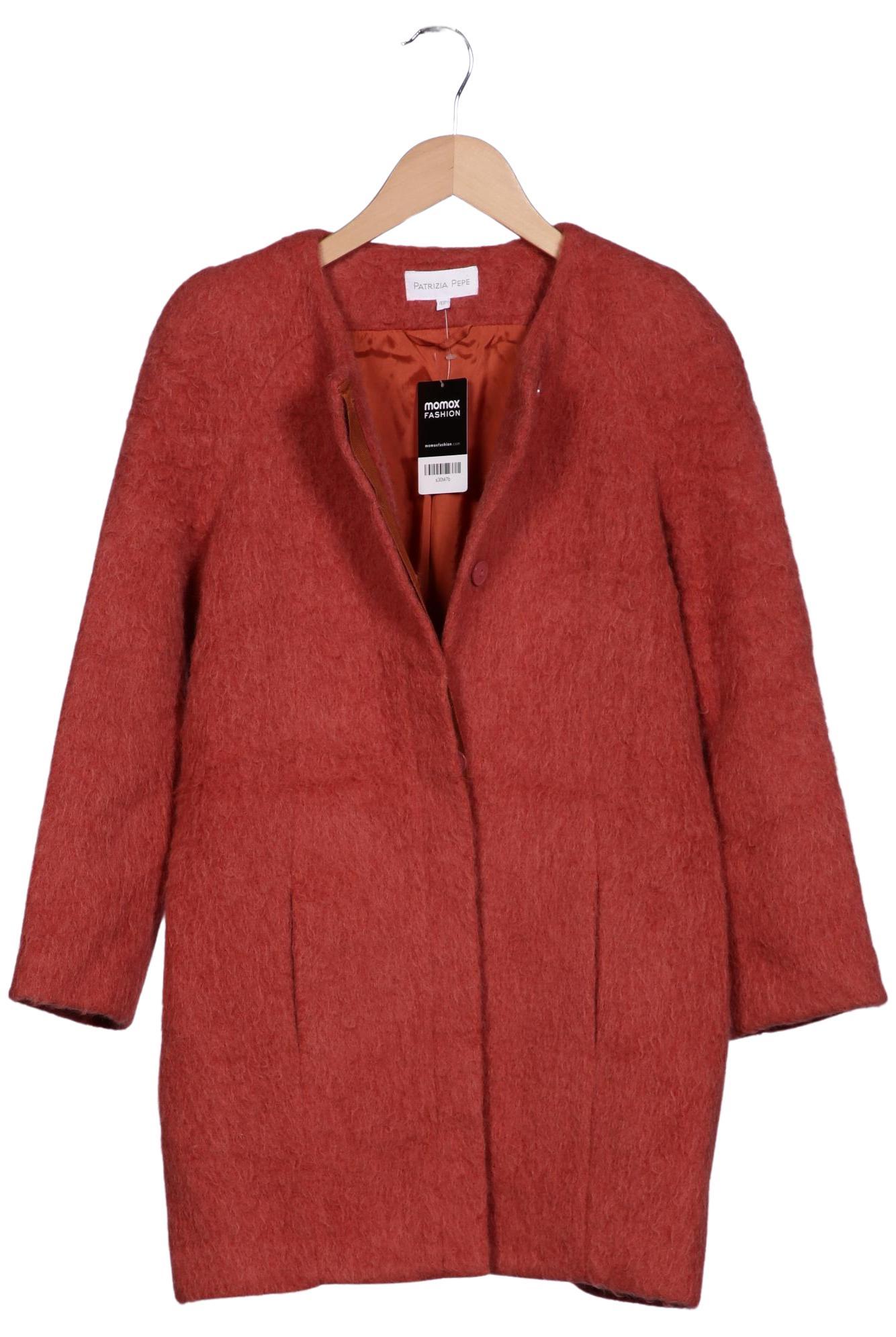 

Patrizia Pepe Damen Mantel, orange, Gr. 42