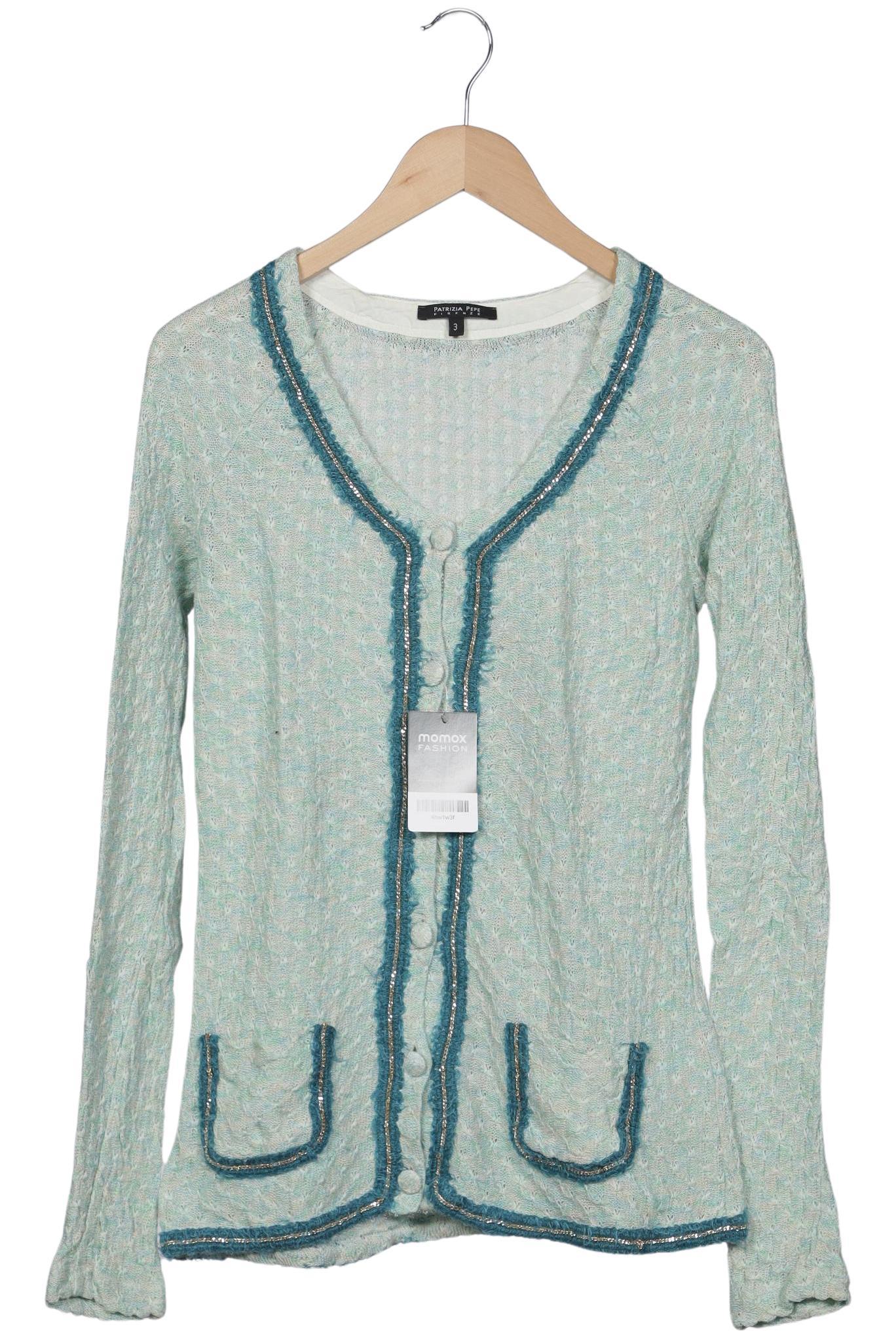 

Patrizia Pepe Damen Strickjacke, hellgrün, Gr. 38