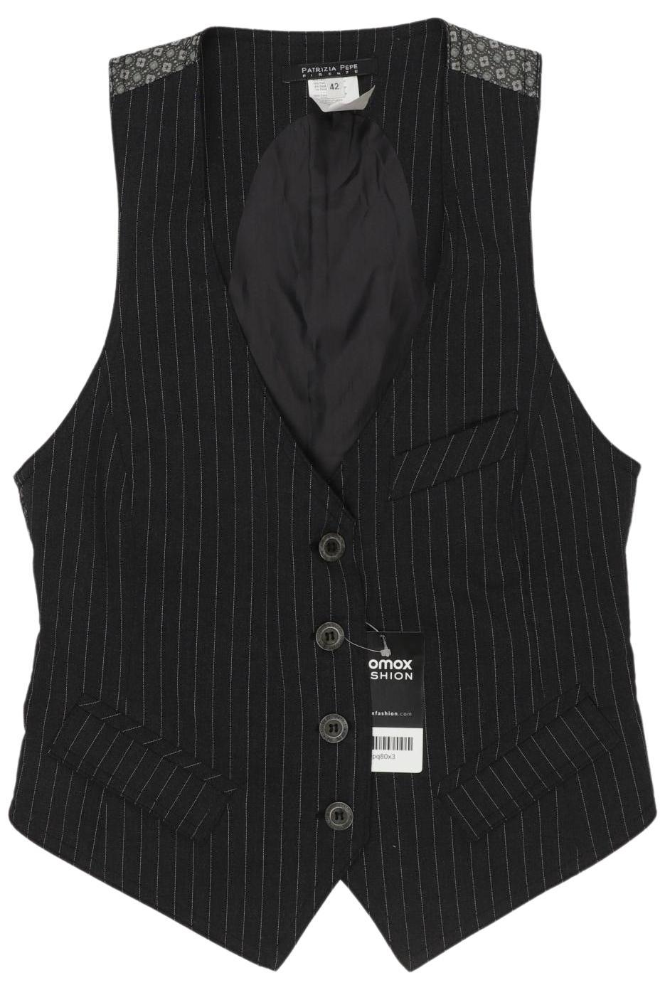 

Patrizia Pepe Damen Weste, schwarz, Gr. 42