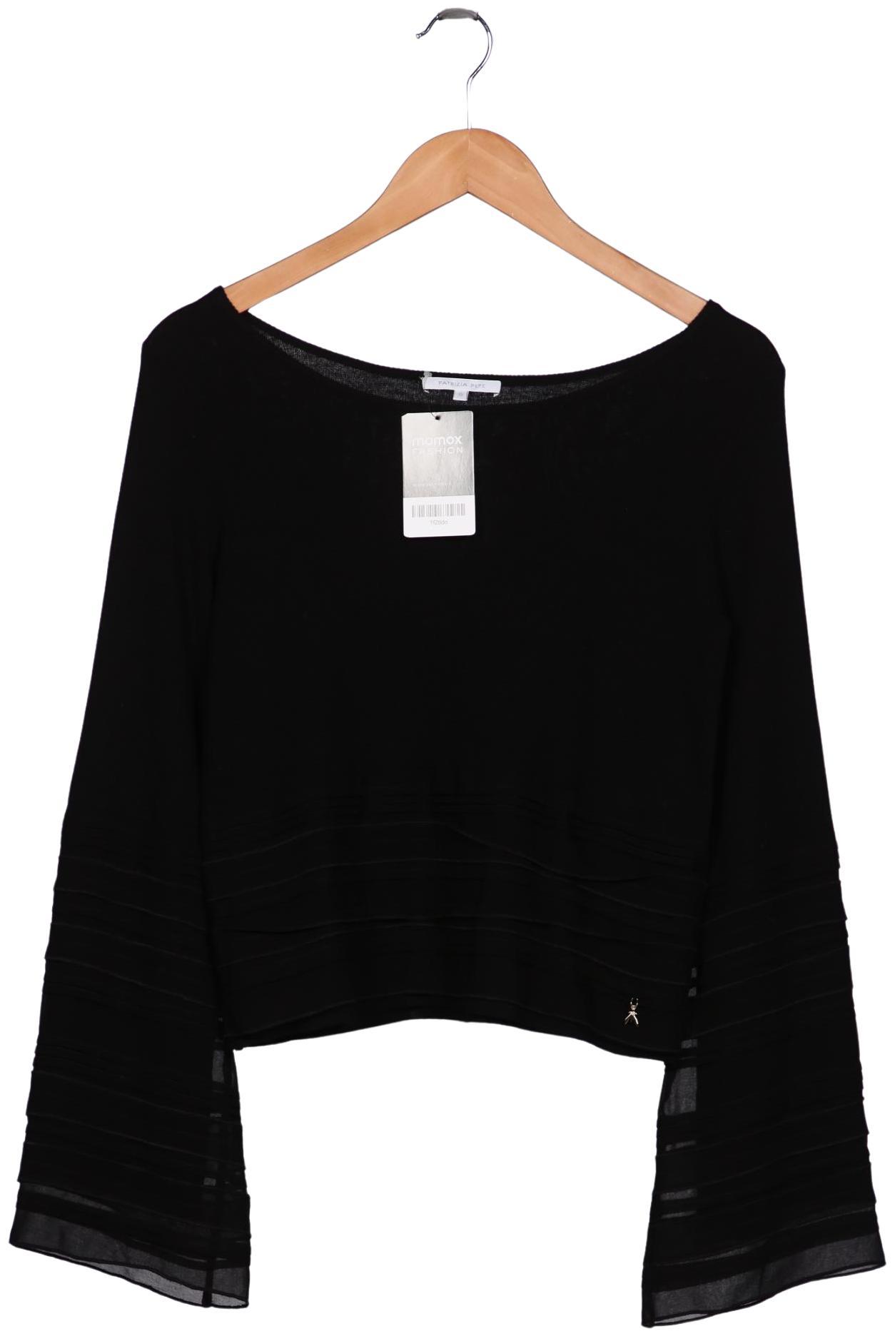 

Patrizia Pepe Damen Pullover, schwarz, Gr. 32