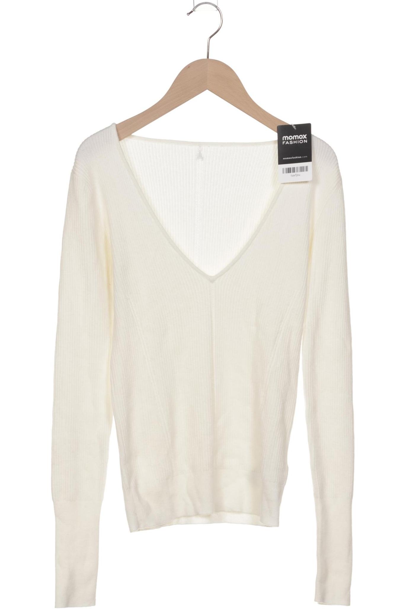 

Patrizia Pepe Damen Pullover, weiß, Gr. 32
