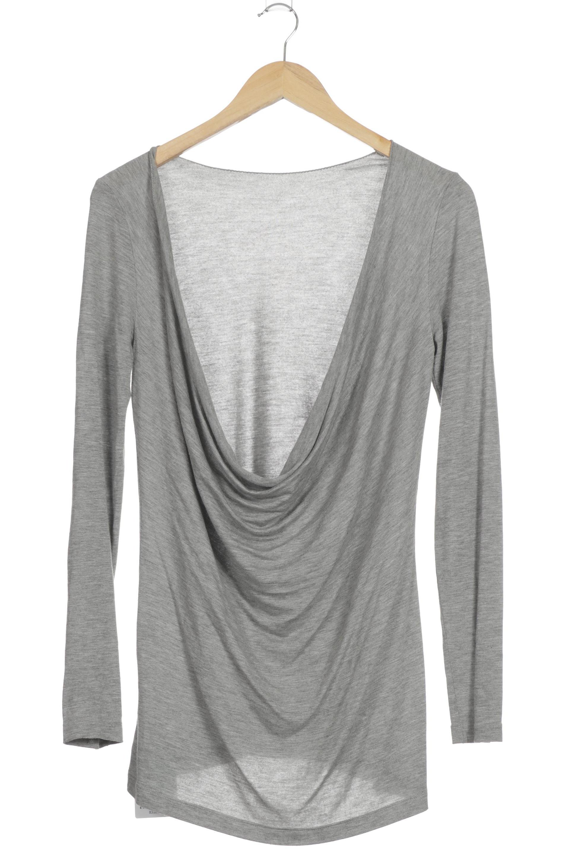 

Patrizia Pepe Damen Langarmshirt, grau, Gr. 38