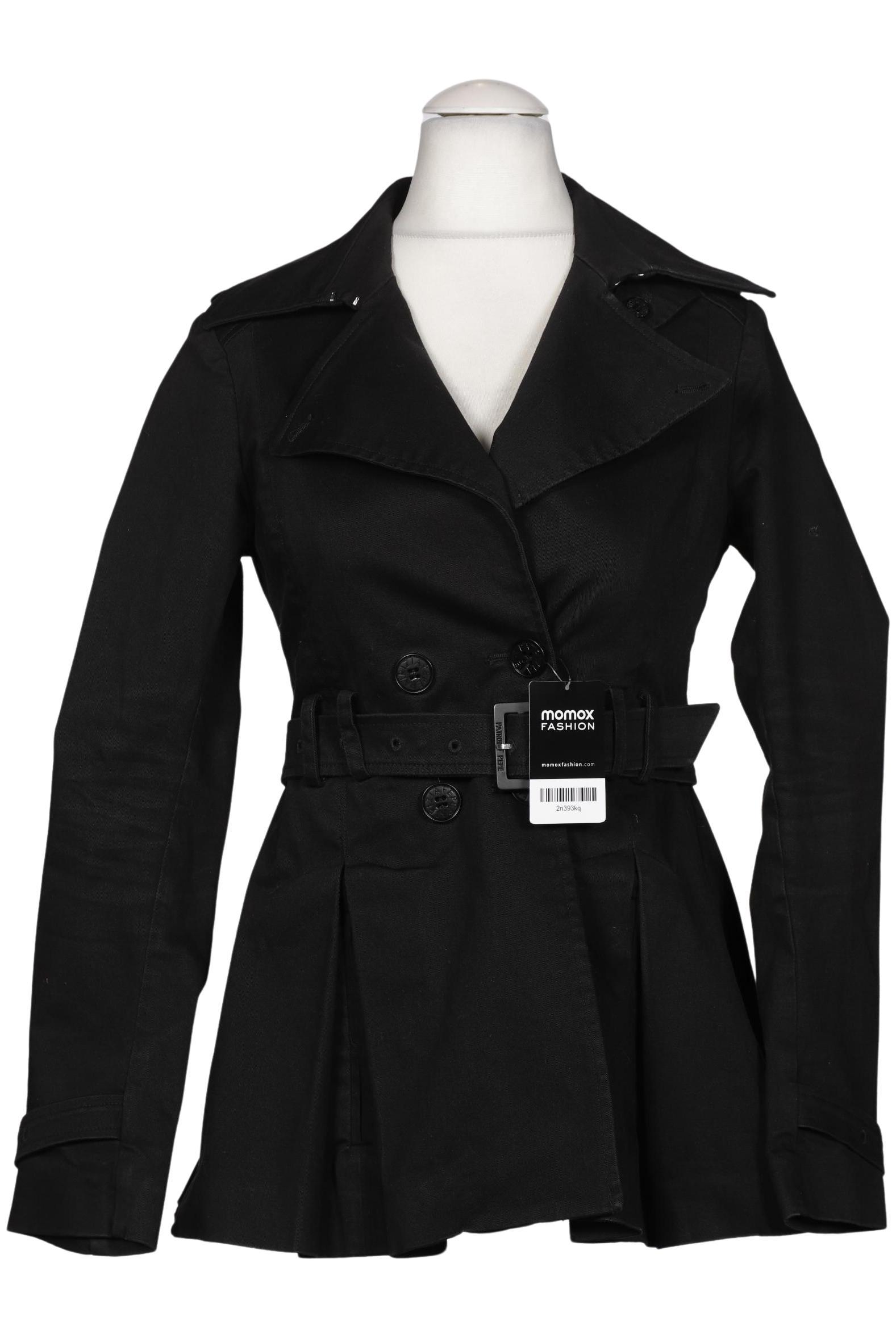 

Patrizia Pepe Damen Mantel, schwarz, Gr. 40