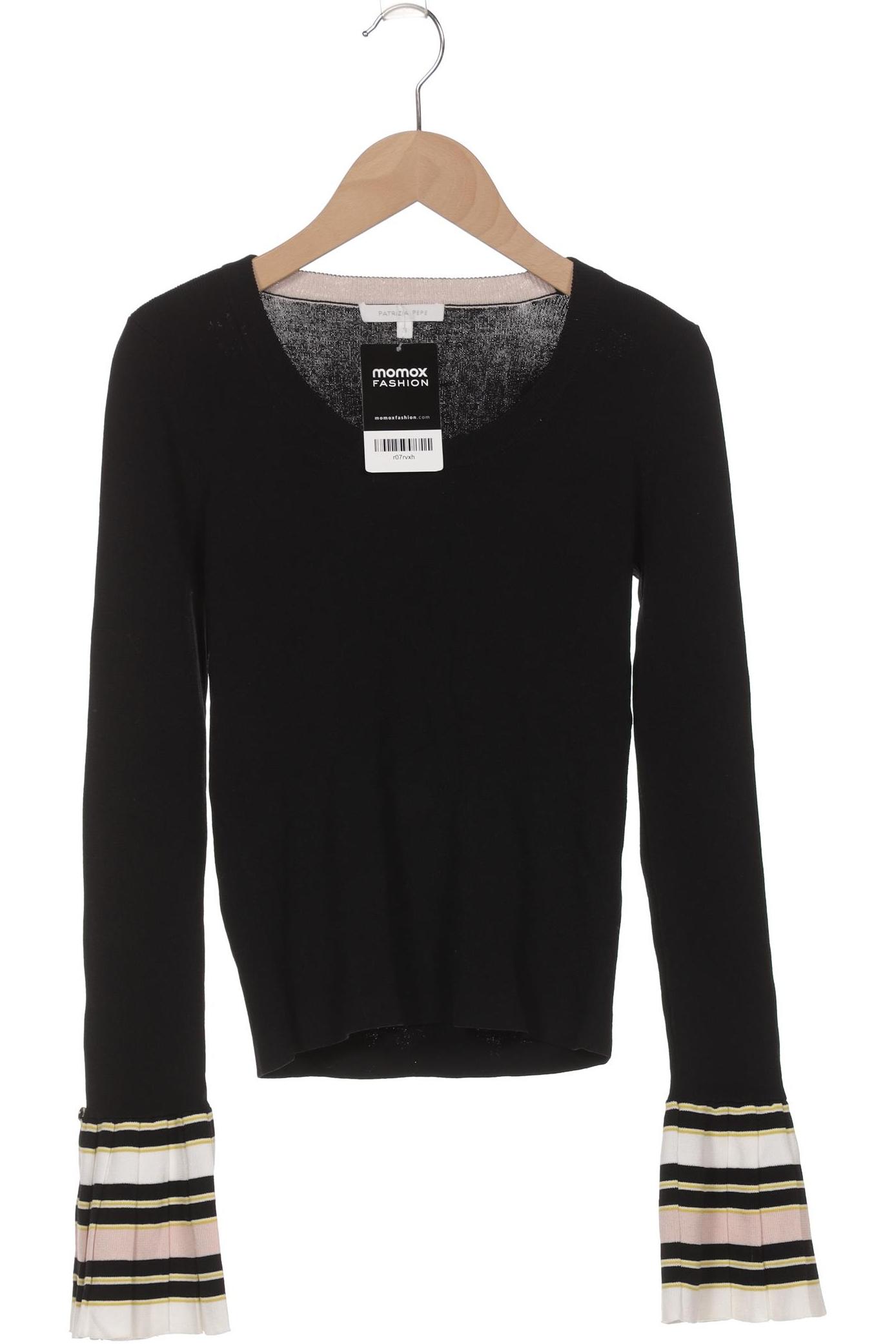 

Patrizia Pepe Damen Pullover, schwarz, Gr. 38