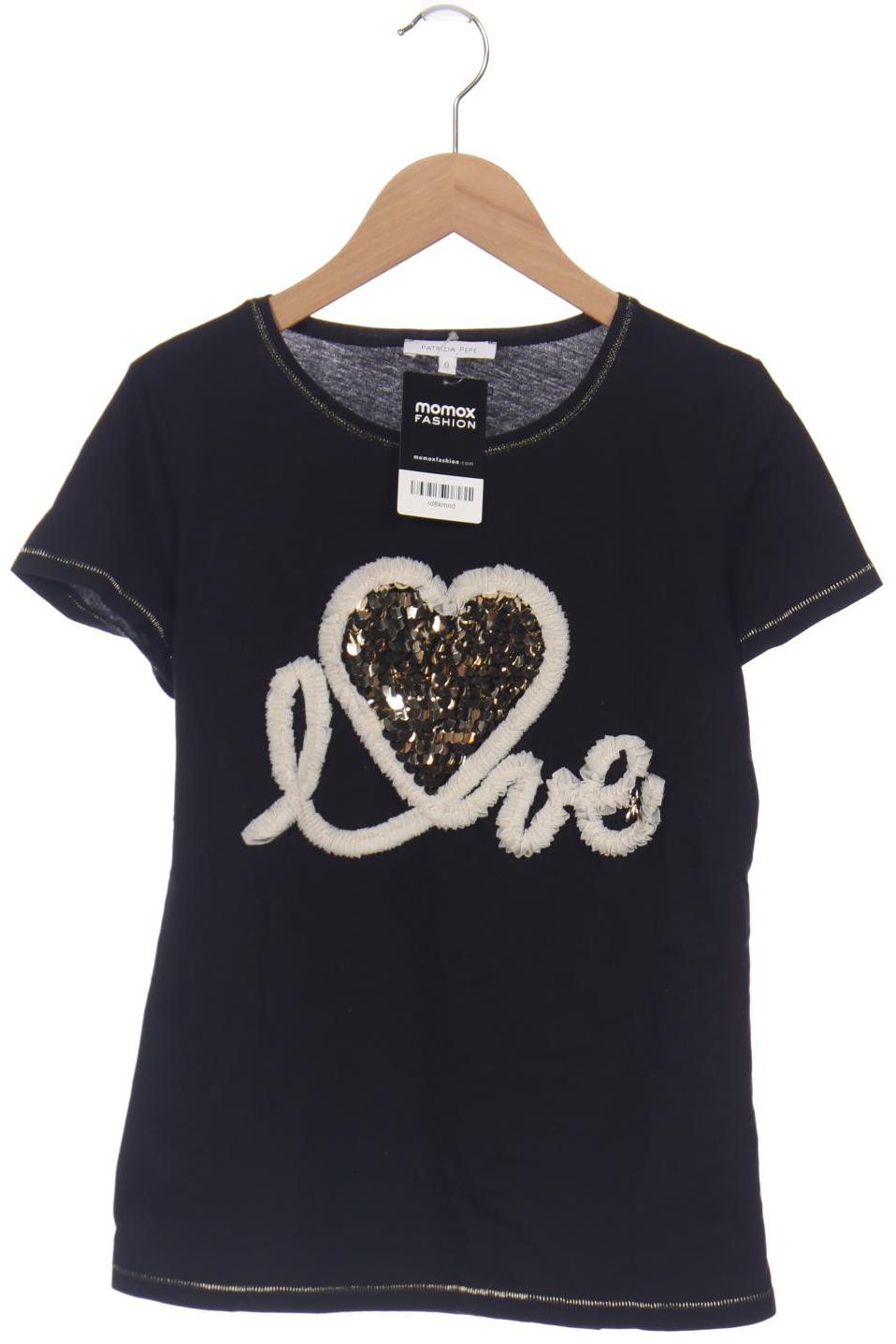 

Patrizia Pepe Damen T-Shirt, schwarz, Gr. 32