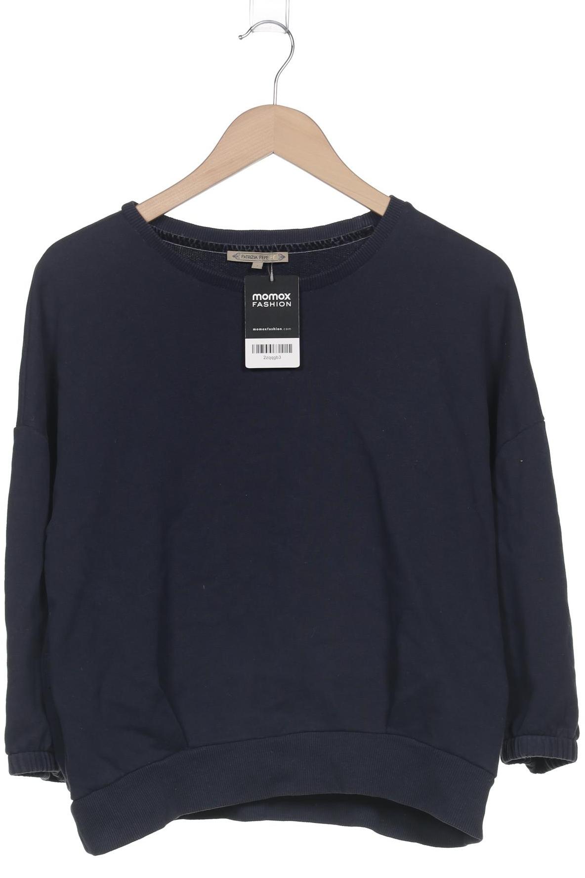 

Patrizia Pepe Damen Sweatshirt, marineblau, Gr. 34