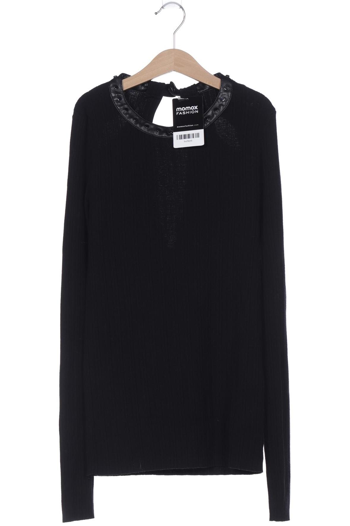 

Patrizia Pepe Damen Langarmshirt, schwarz, Gr. 34