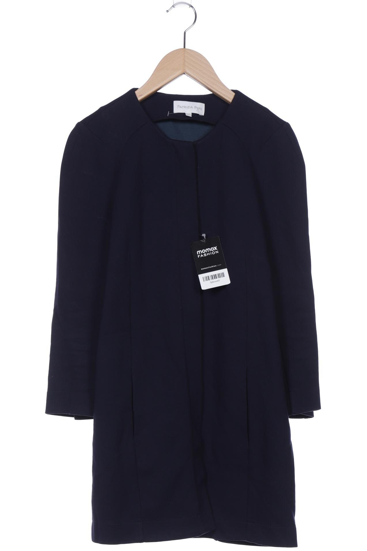 

Patrizia Pepe Damen Mantel, marineblau, Gr. 40