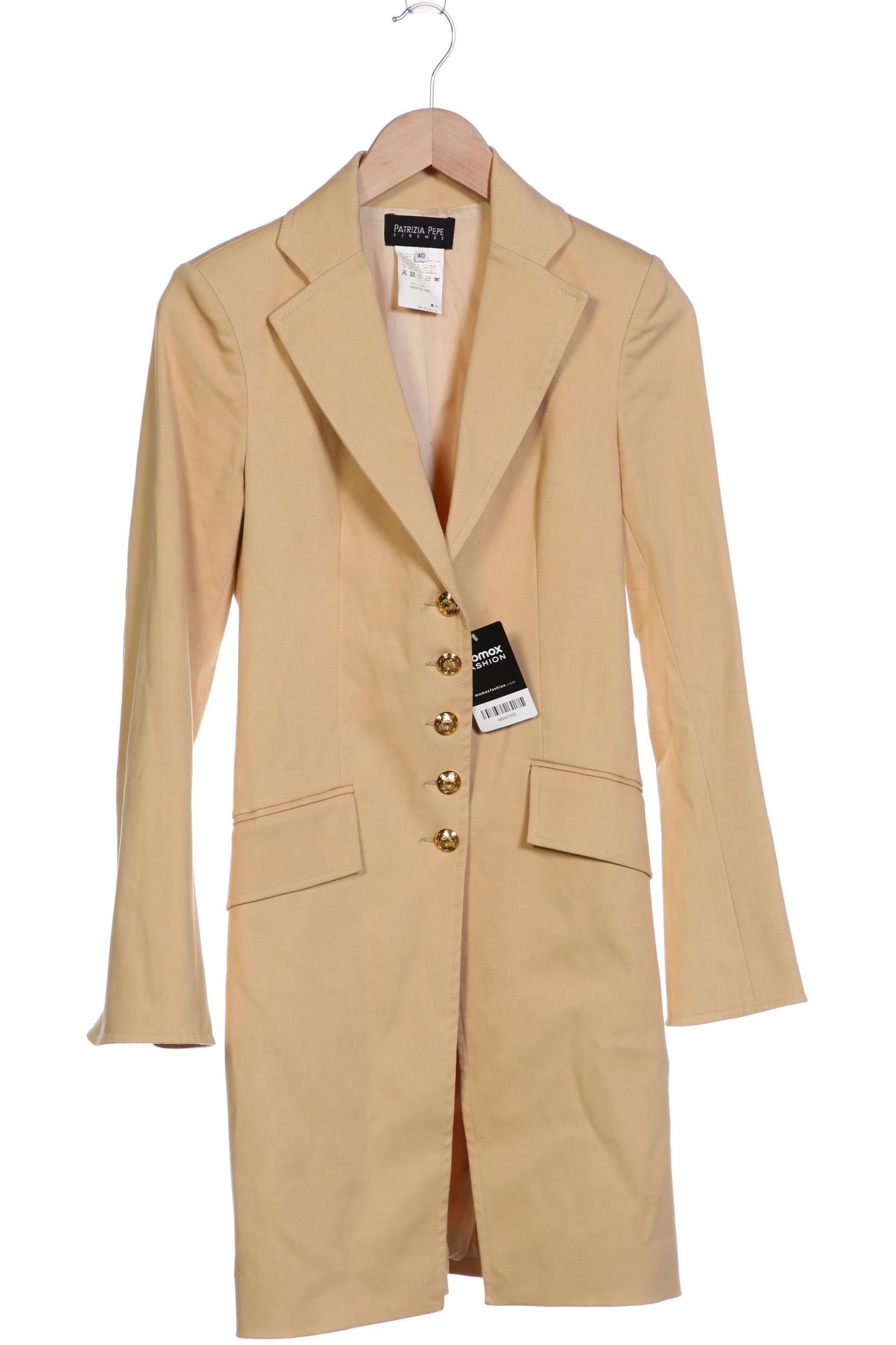 

Patrizia Pepe Damen Mantel, beige, Gr. 40