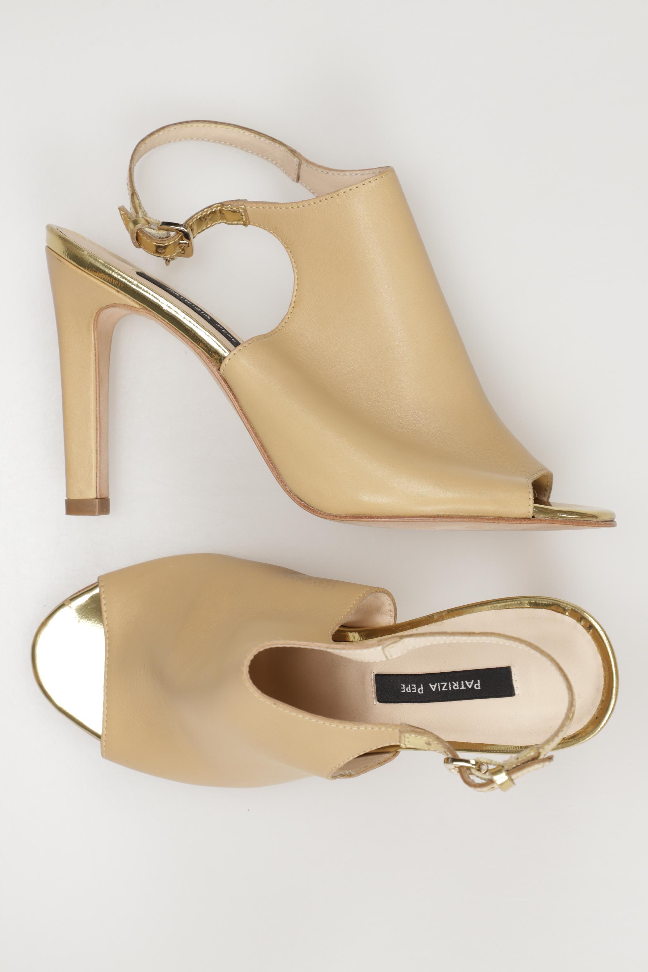 

Patrizia Pepe Damen Sandale, beige, Gr. 37