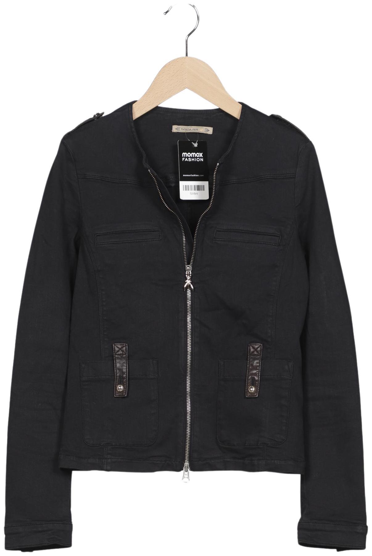 

Patrizia Pepe Damen Jacke, schwarz, Gr. 42