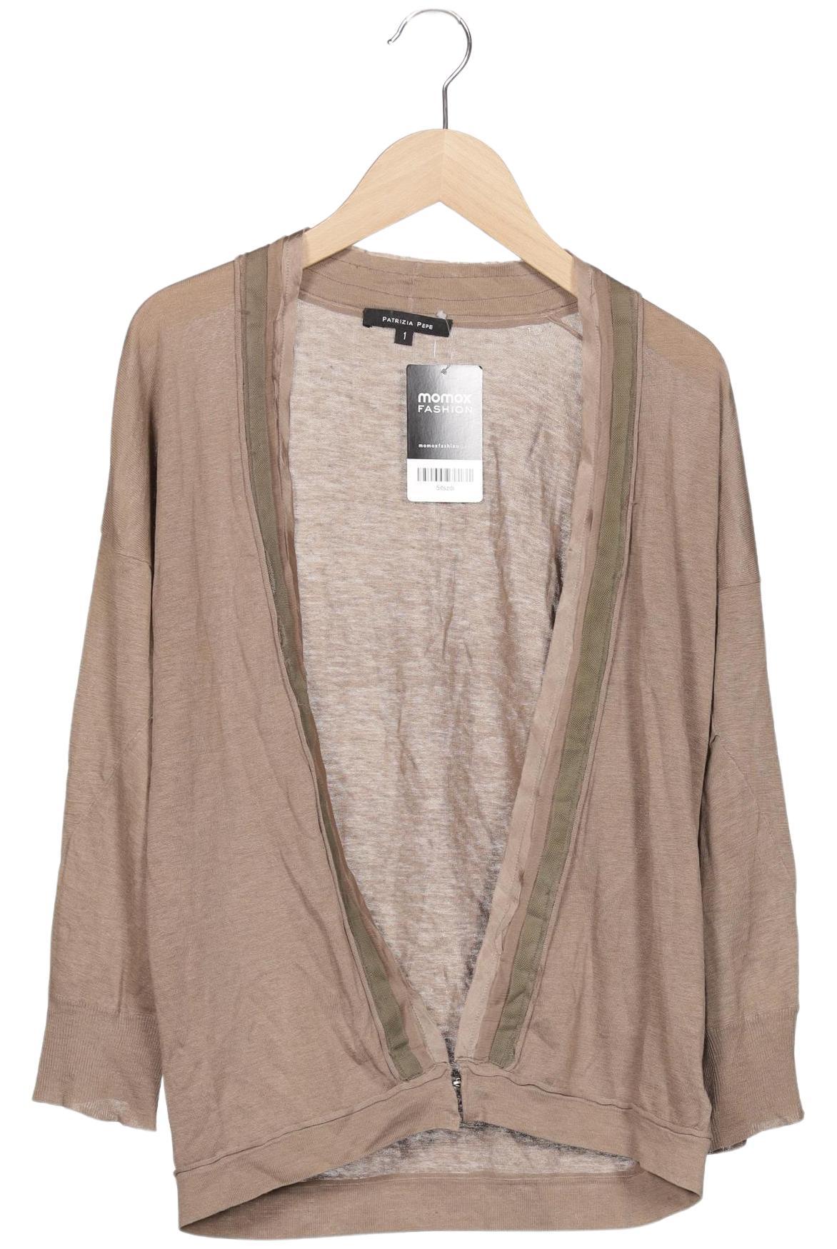 

Patrizia Pepe Damen Strickjacke, beige, Gr. 36