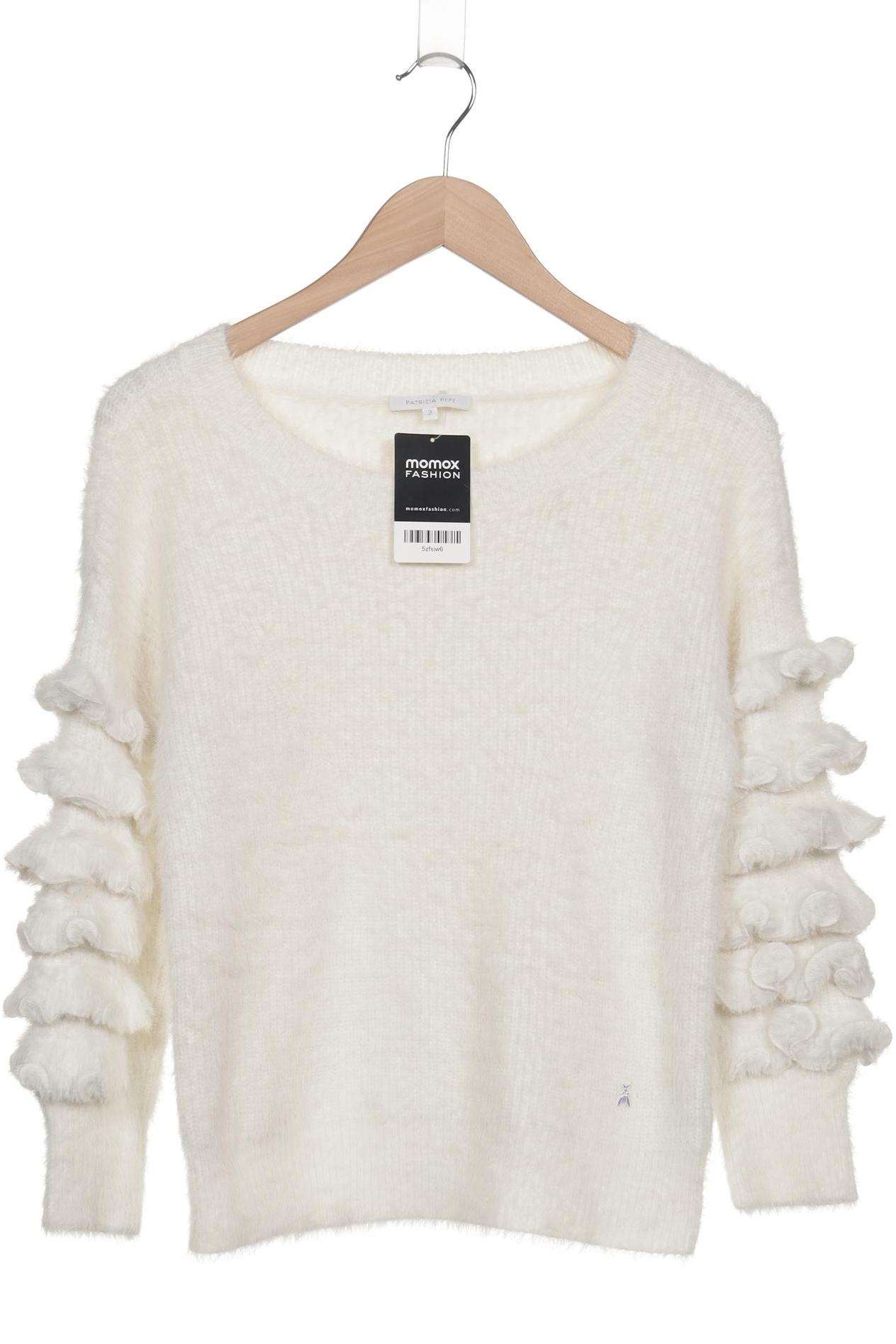 

Patrizia Pepe Damen Pullover, cremeweiß, Gr. 36