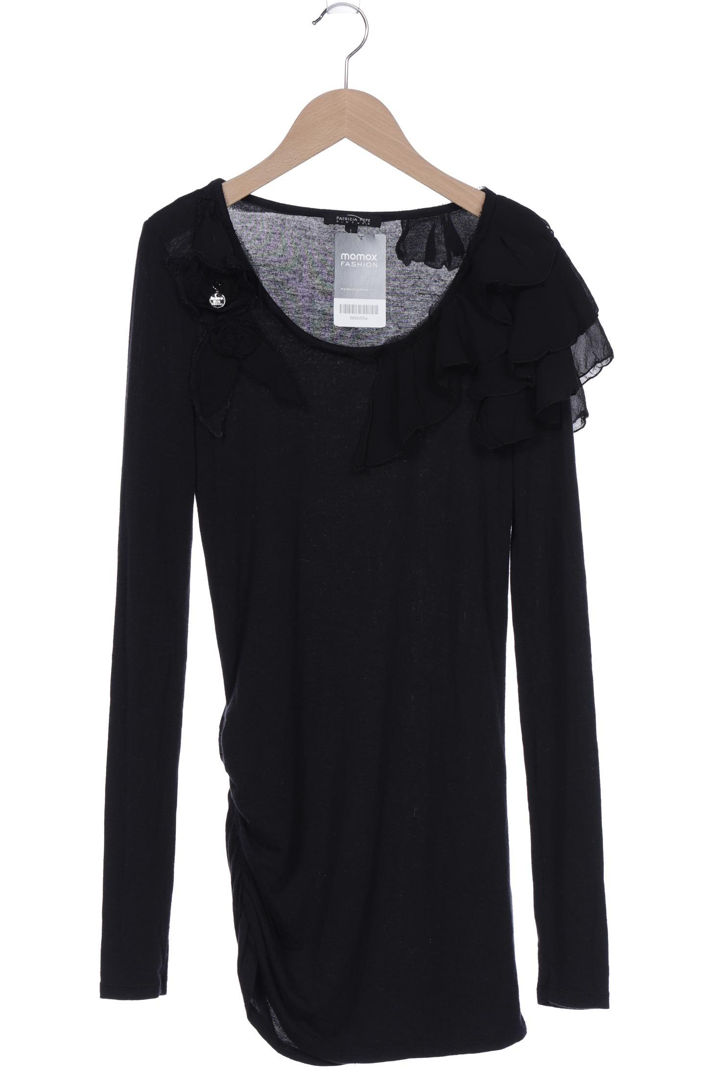 

Patrizia Pepe Damen Langarmshirt, schwarz