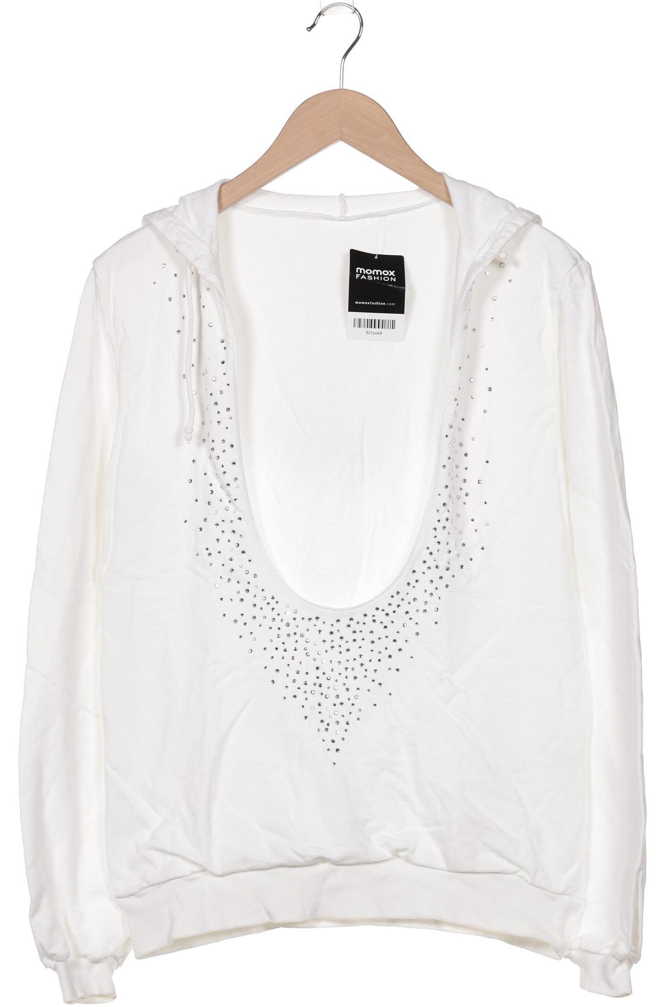 

Patrizia Pepe Damen Kapuzenpullover, weiß, Gr. 38