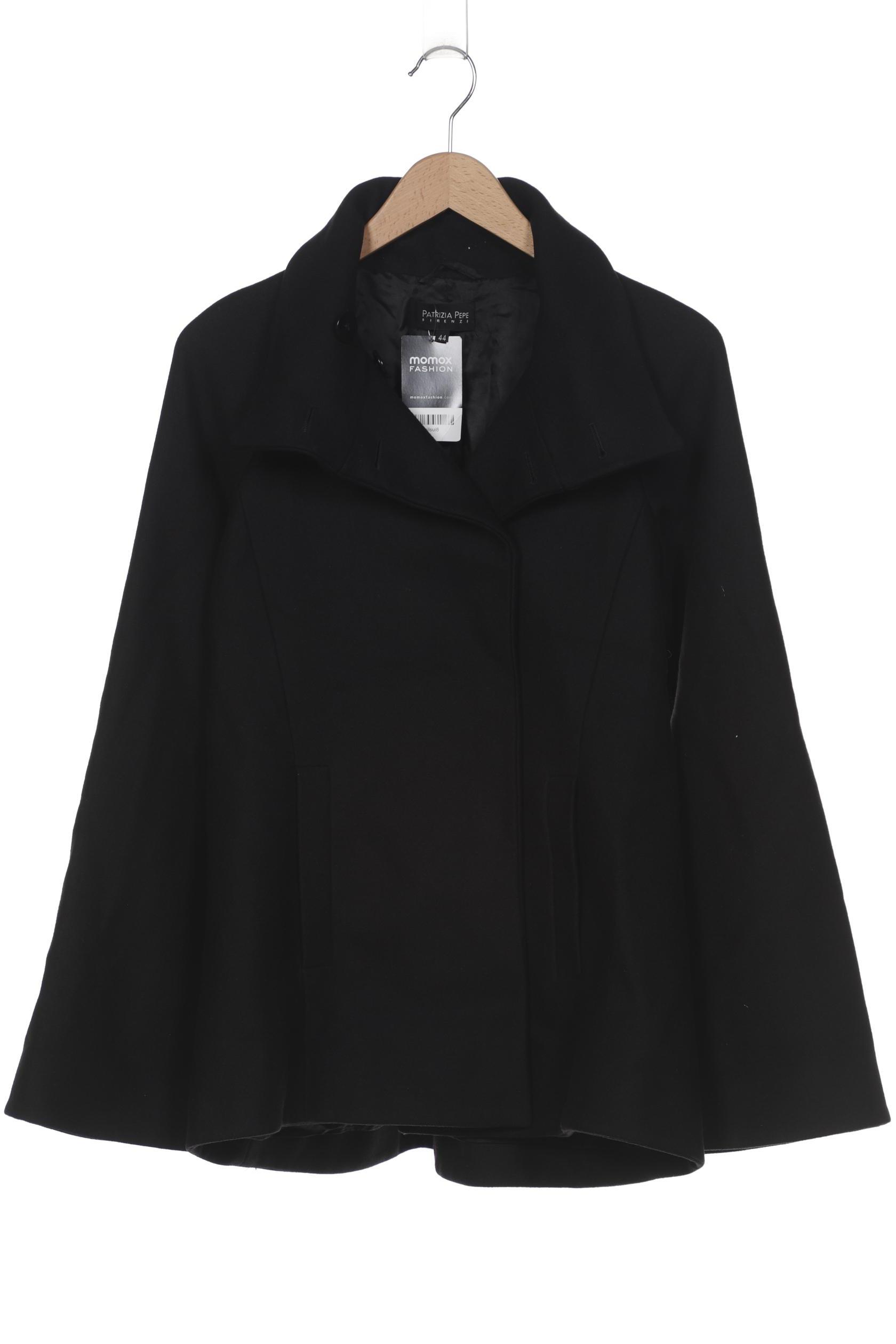 

Patrizia Pepe Damen Mantel, schwarz, Gr. 44