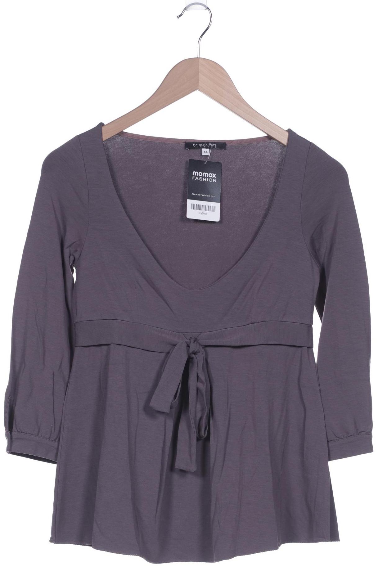 

Patrizia Pepe Damen Langarmshirt, grau, Gr. 44