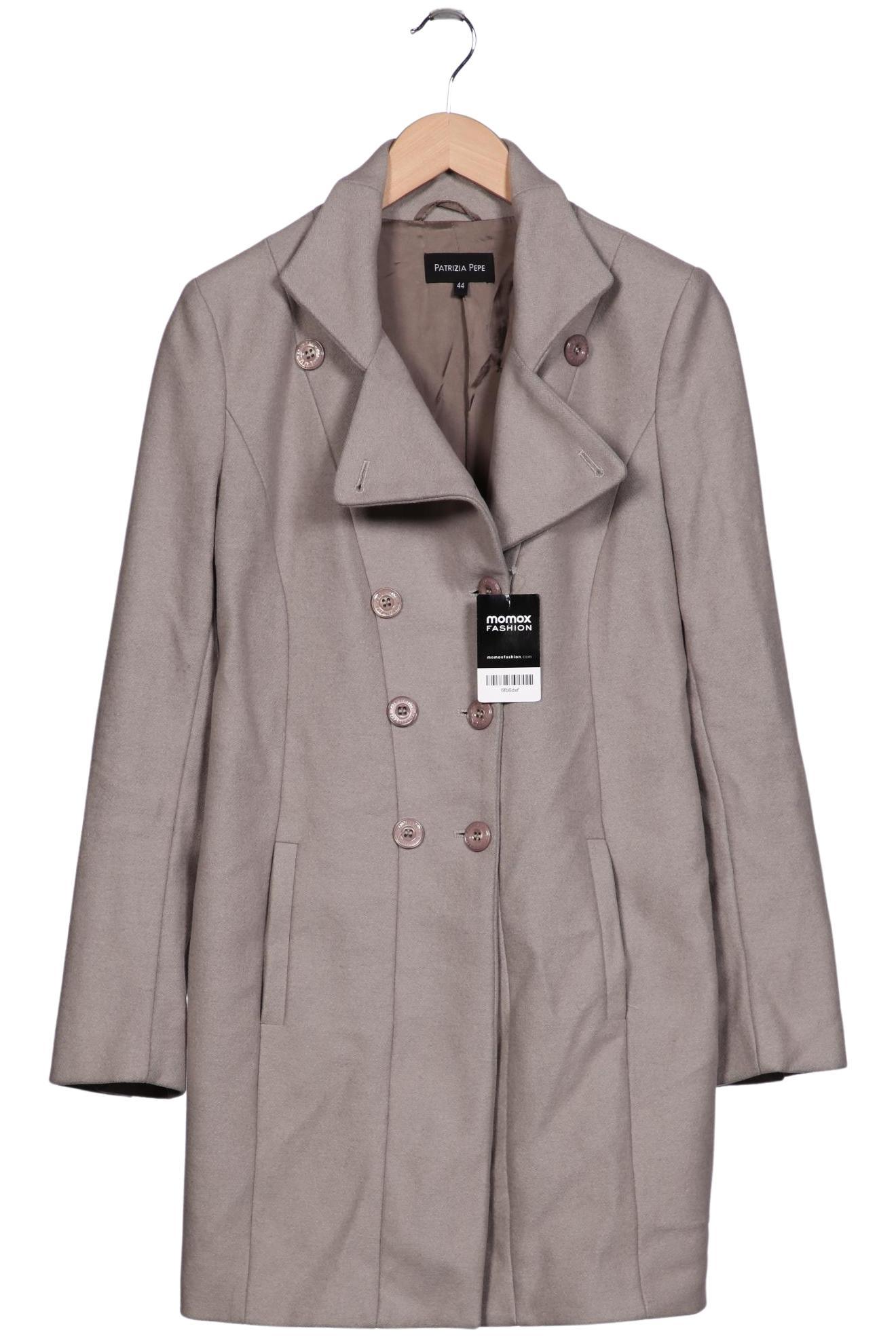 

Patrizia Pepe Damen Mantel, beige, Gr. 44