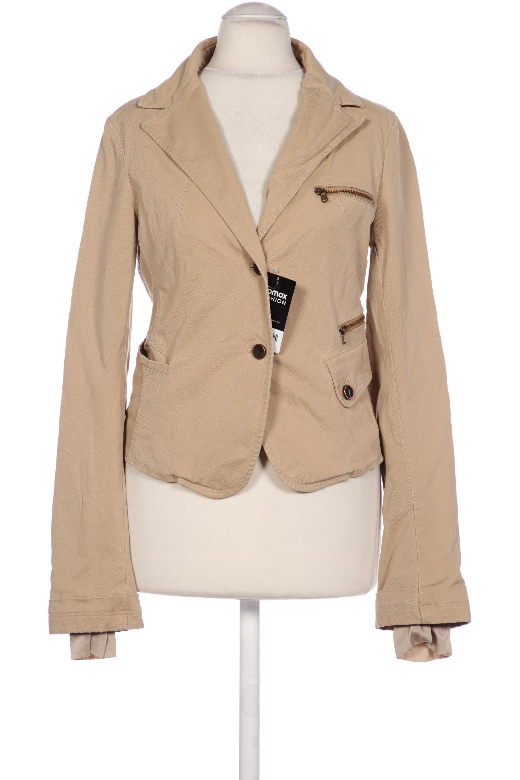 

Patrizia Pepe Damen Blazer, beige, Gr. 42