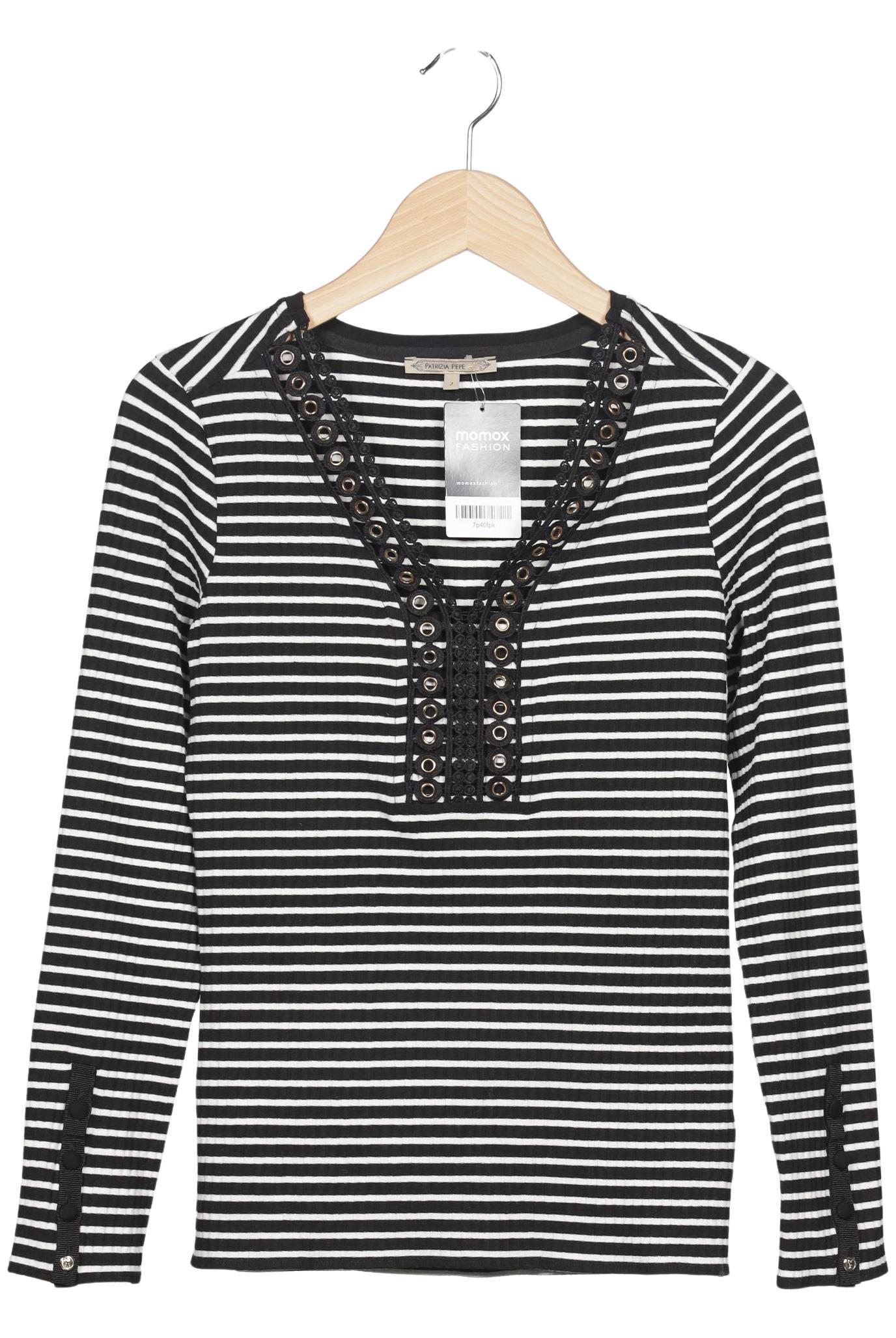 

Patrizia Pepe Damen Langarmshirt, mehrfarbig, Gr. 36